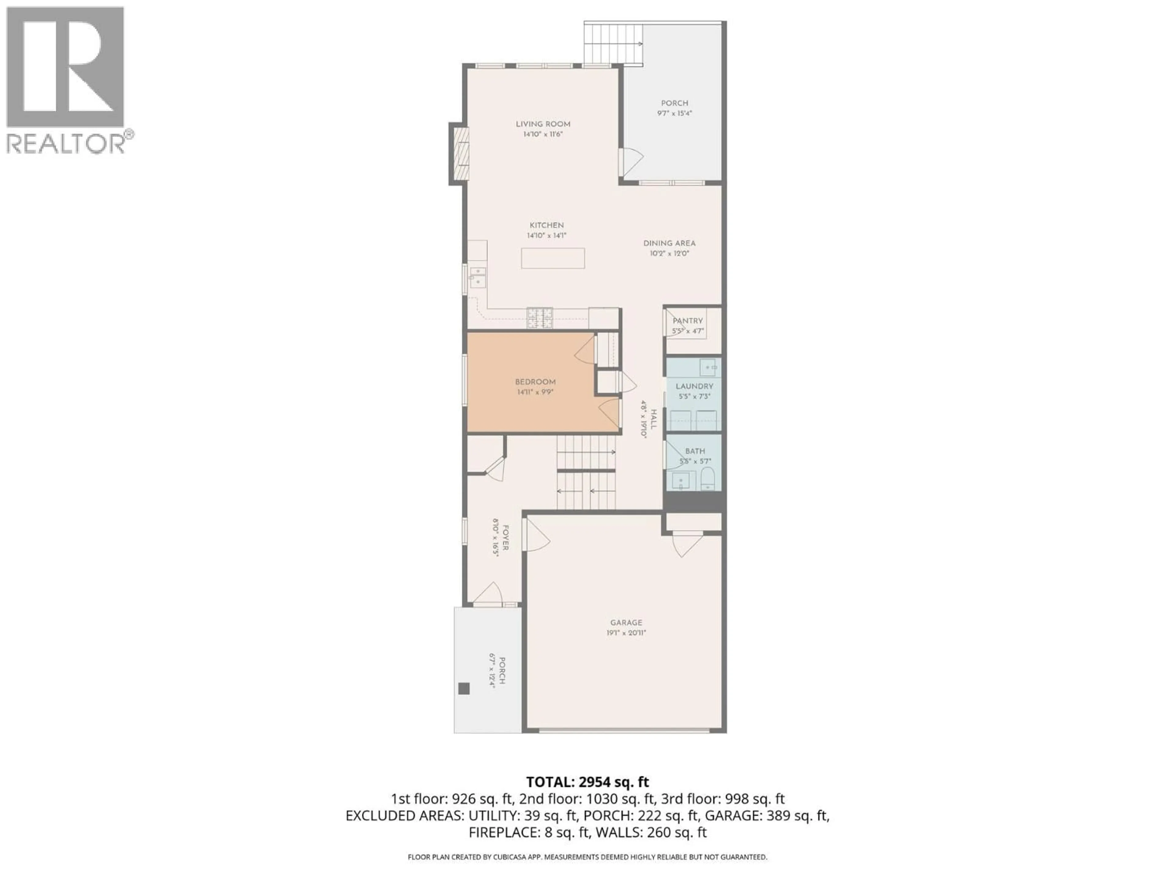 Floor plan for 1753 KLO ROAD, Kelowna British Columbia V1W3P3