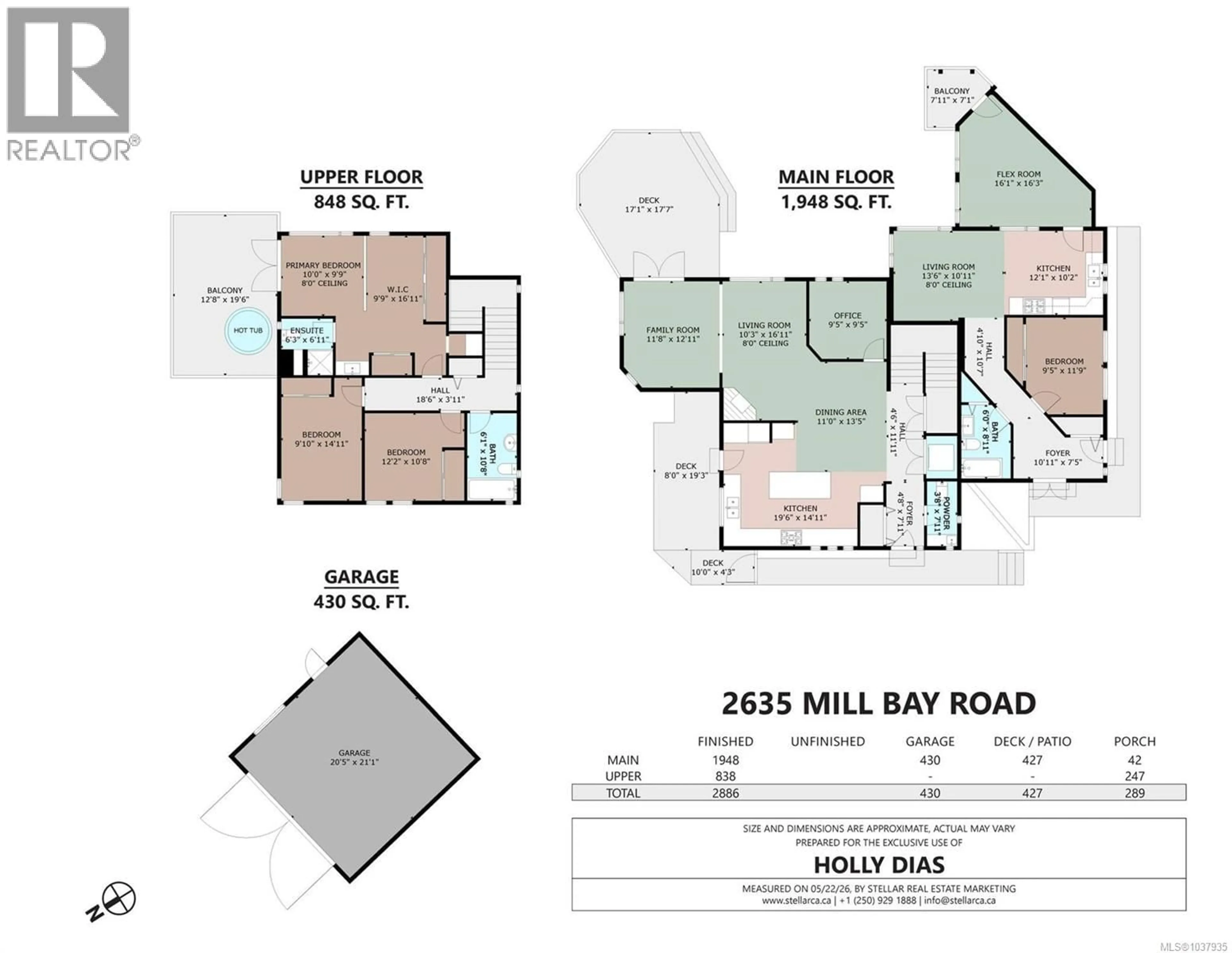 Floor plan for 2635 MILL BAY ROAD, Mill Bay British Columbia V8H1C9