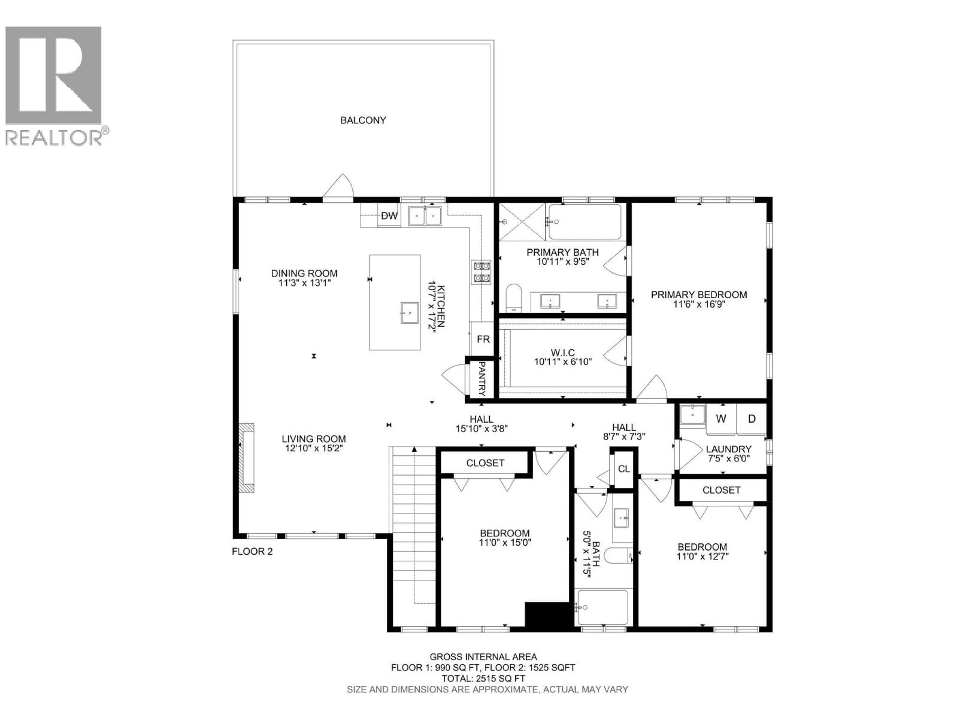 Floor plan for 3006 IRONRIDGE PLACE, West Kelowna British Columbia V4T3L5