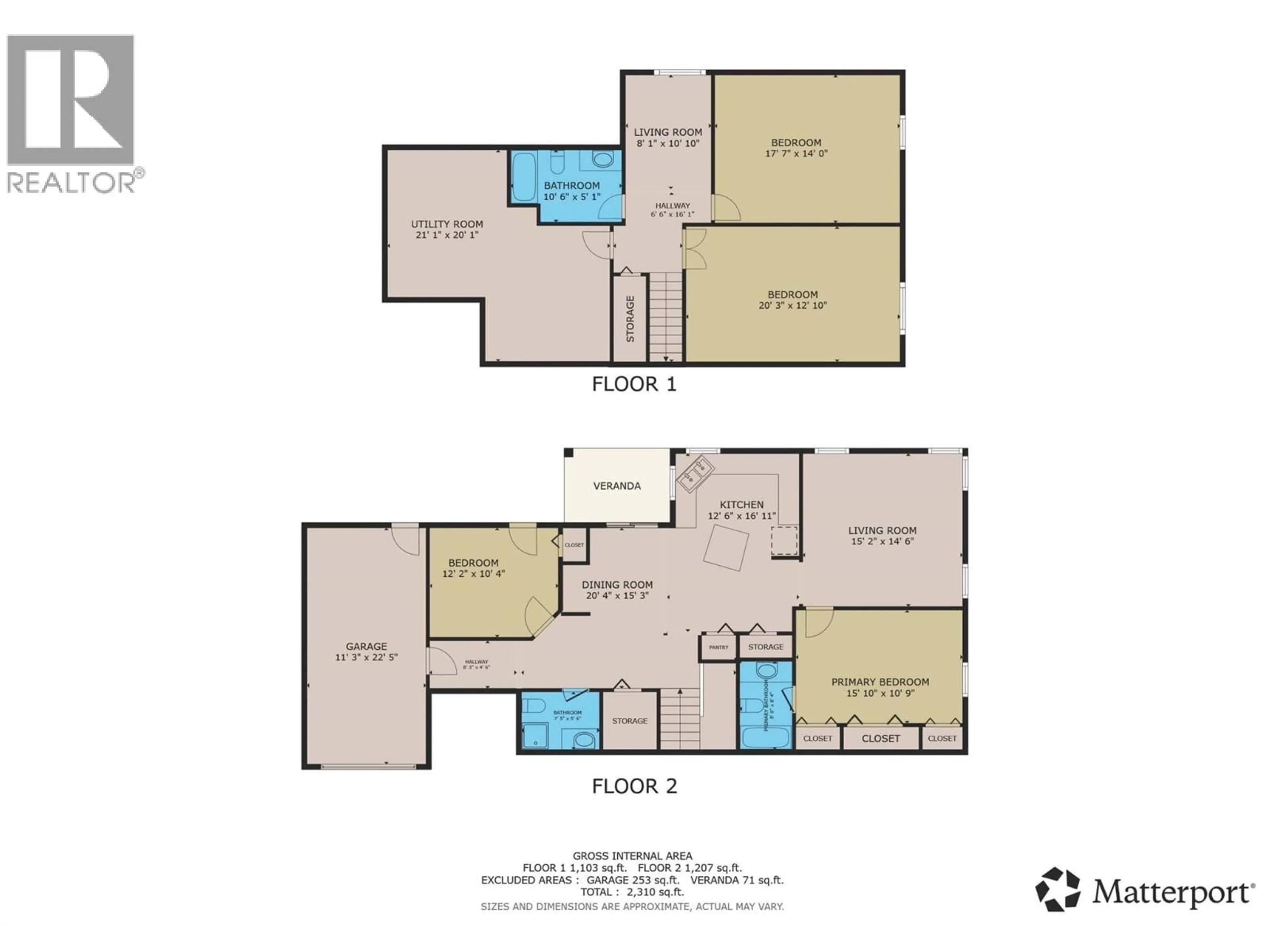 Floor plan for 7 - 210 20TH  S AVENUE, Creston British Columbia V0B1G5