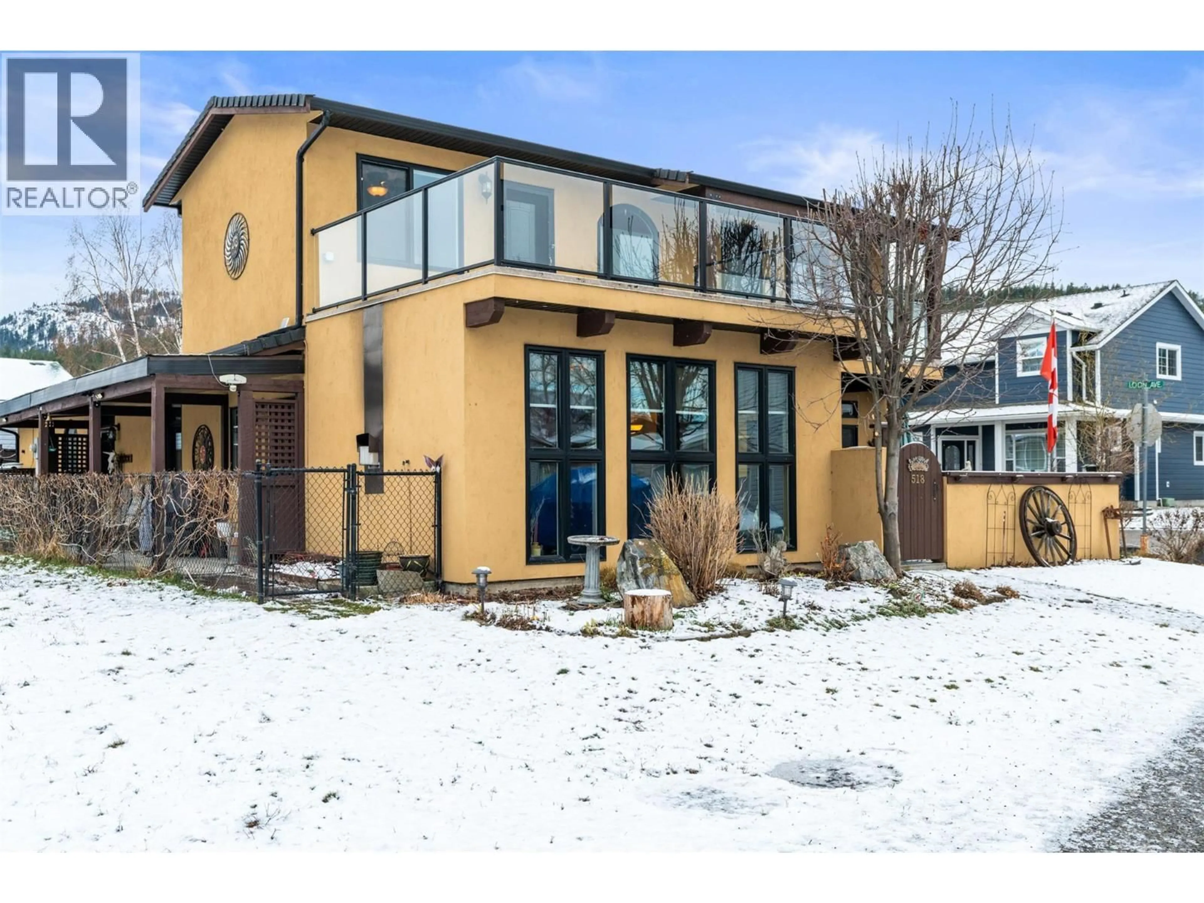 Home with brick exterior material, unknown for 518 ELK STREET, Vernon British Columbia V1H2A1