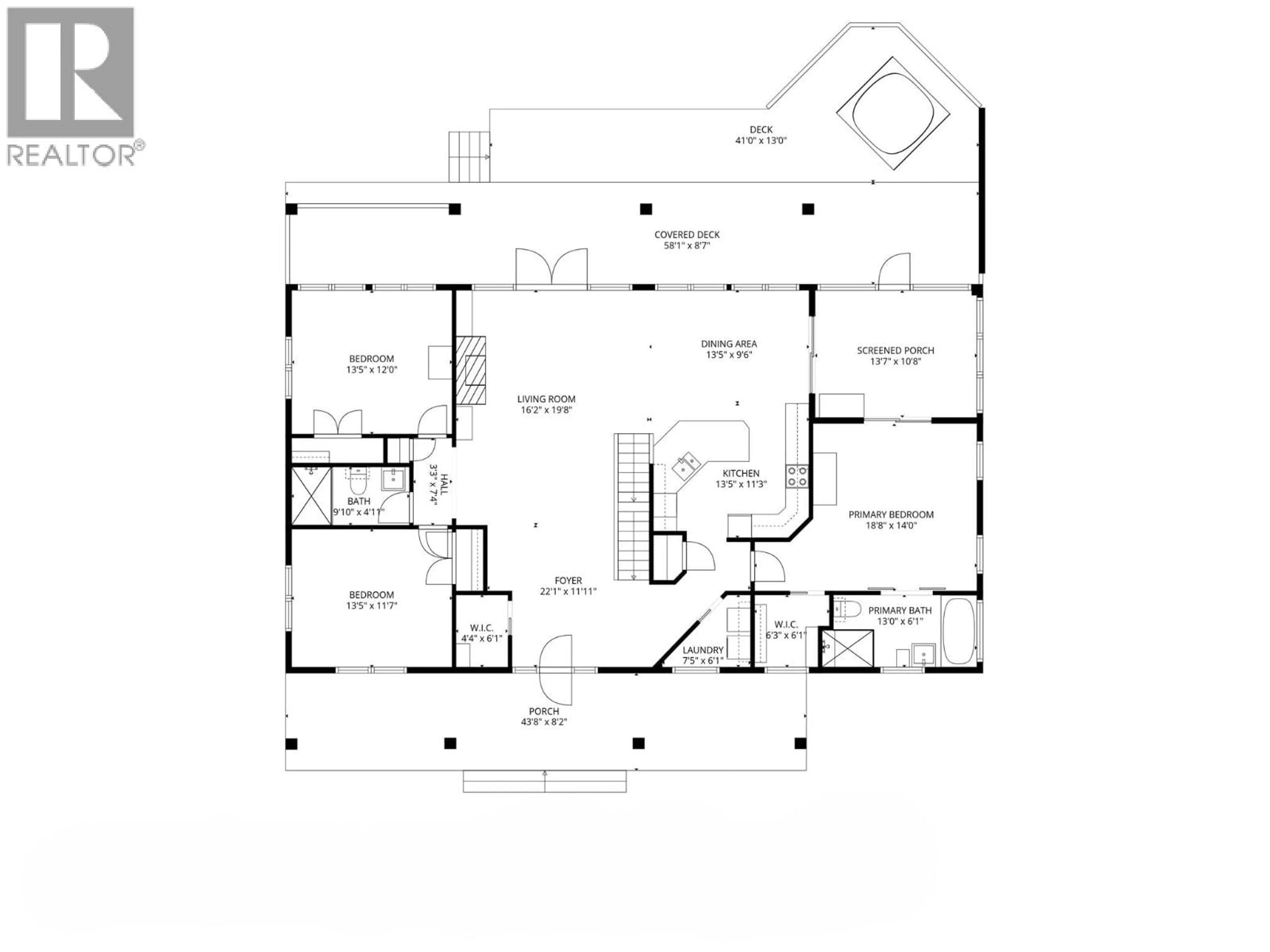 Floor plan for 6880 COLUMBIA RIDGE DRIVE, Fairmont Hot Springs British Columbia V0B1L2