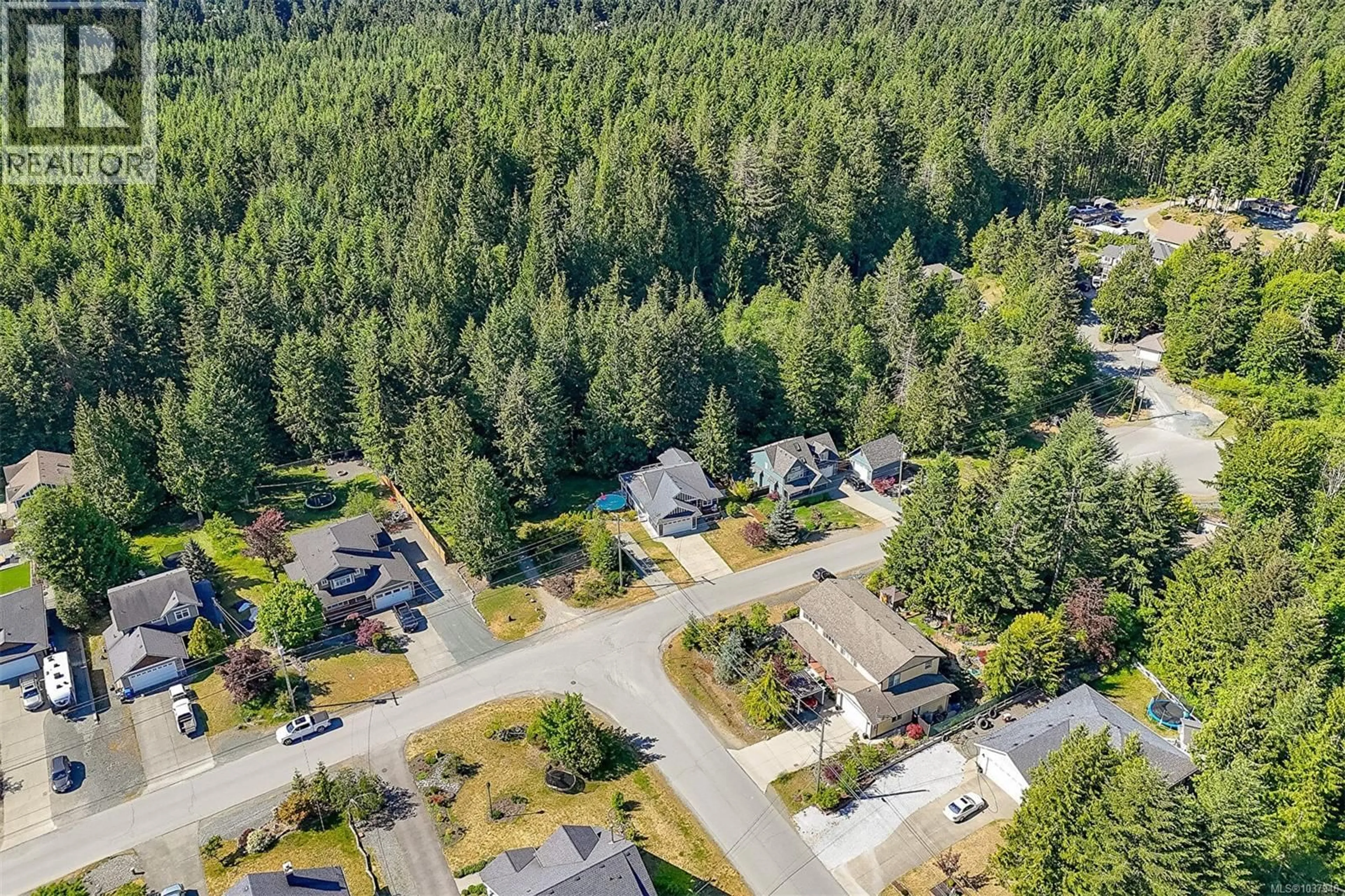 A pic from outside/outdoor area/front of a property/back of a property/a pic from drone, forest/trees view for 2252 BARON ROAD, Cobble Hill British Columbia V8H0K4