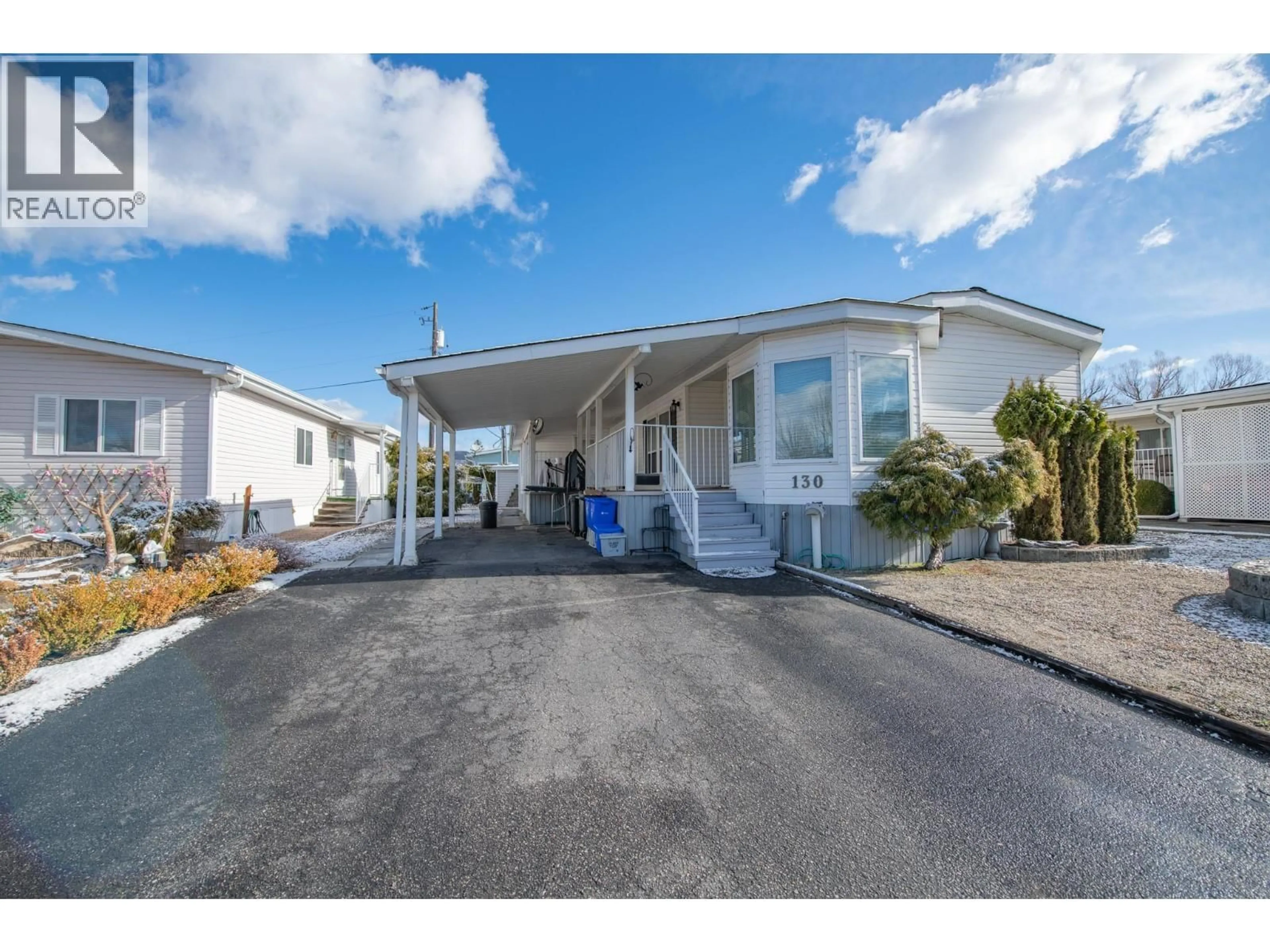 Home with vinyl exterior material, unknown for 130 - 5484 25 AVENUE, Vernon British Columbia V1T7A8