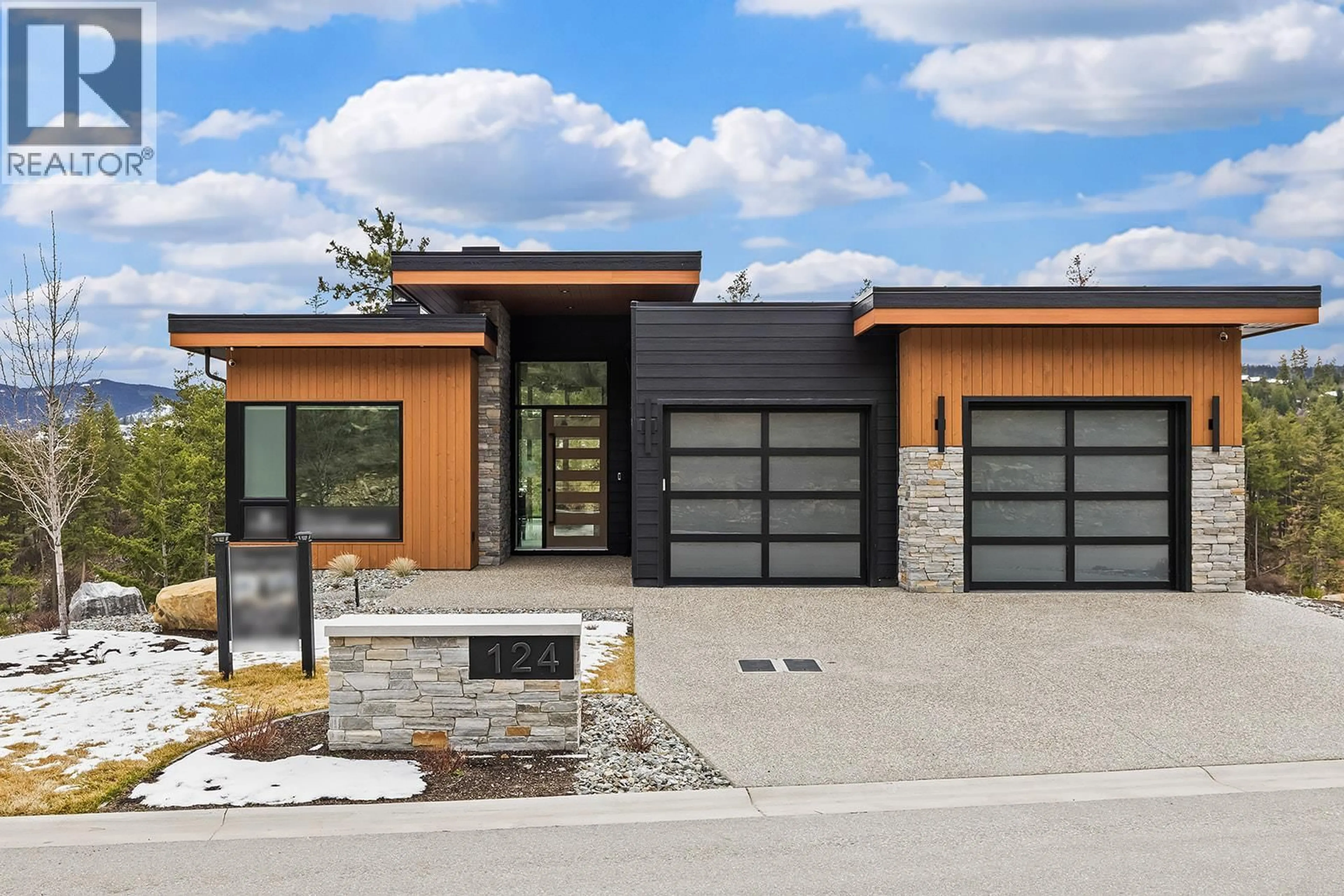 Home with brick exterior material, street for 124 WILDSONG CRESCENT WEST, Vernon British Columbia V1H0A8
