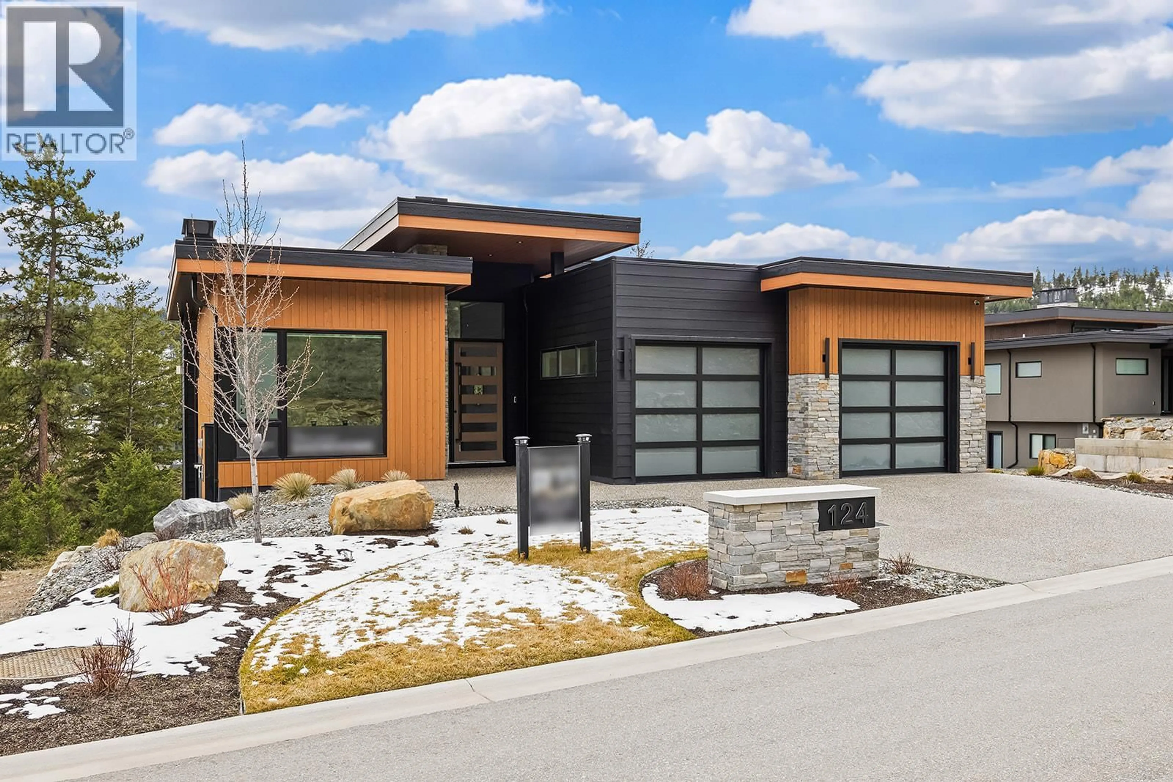 Home with brick exterior material, street for 124 WILDSONG CRESCENT WEST, Vernon British Columbia V1H0A8