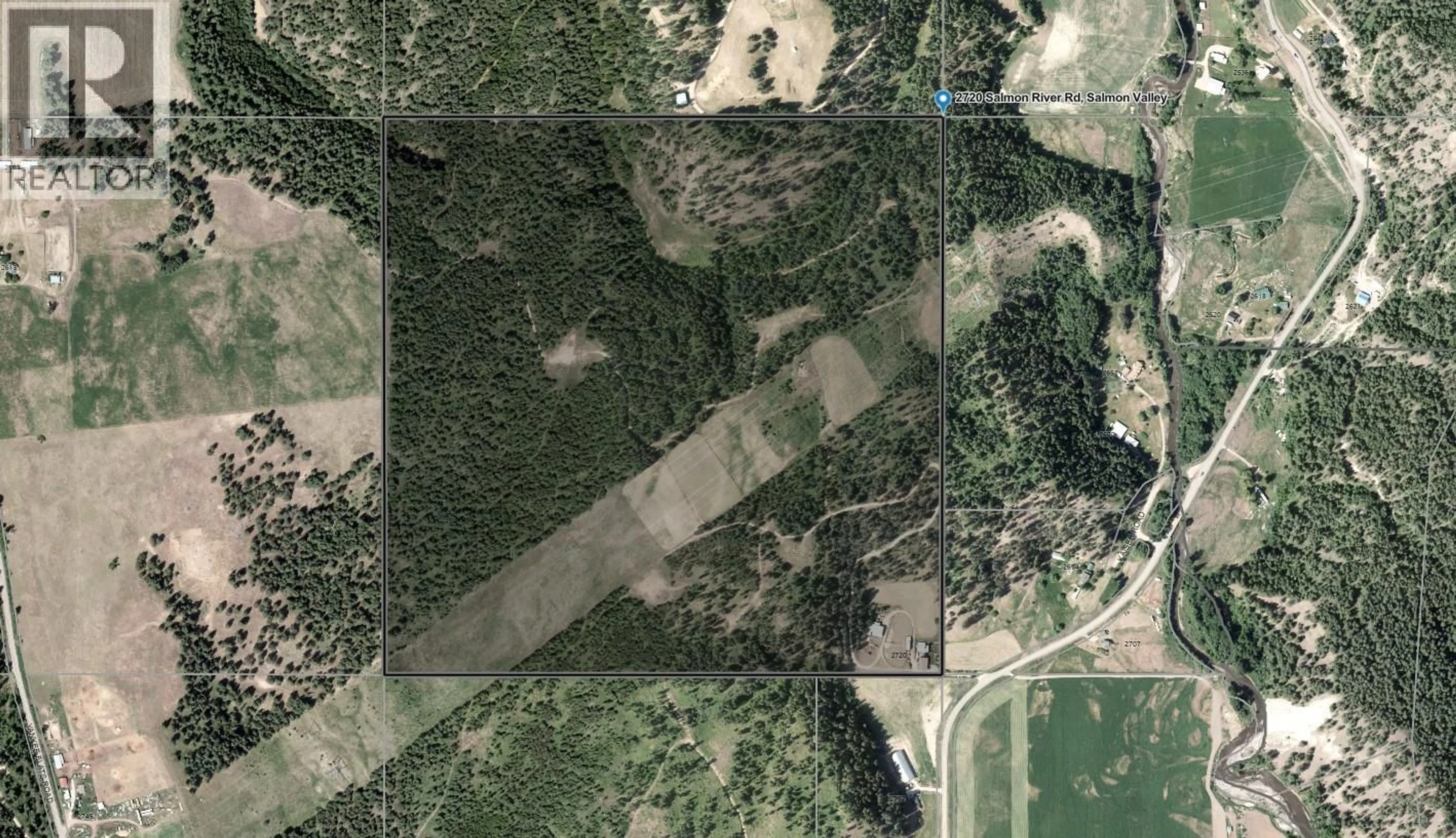 Picture of a map for 2720 SALMON RIVER ROAD, Salmon Arm British Columbia V1E3H8