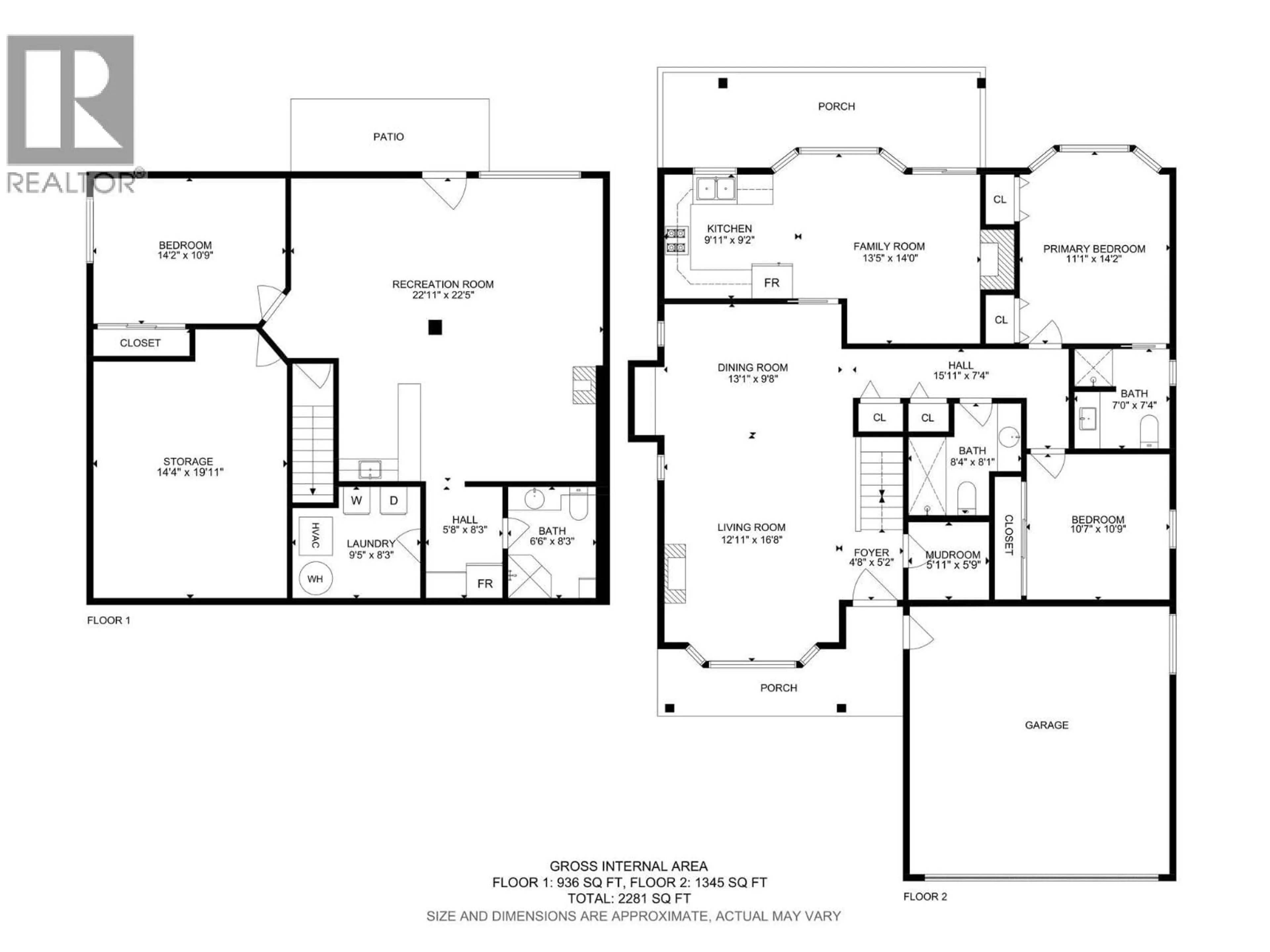 Floor plan for 22 - 6200 SPENCER ROAD, Kelowna British Columbia V1X7T7