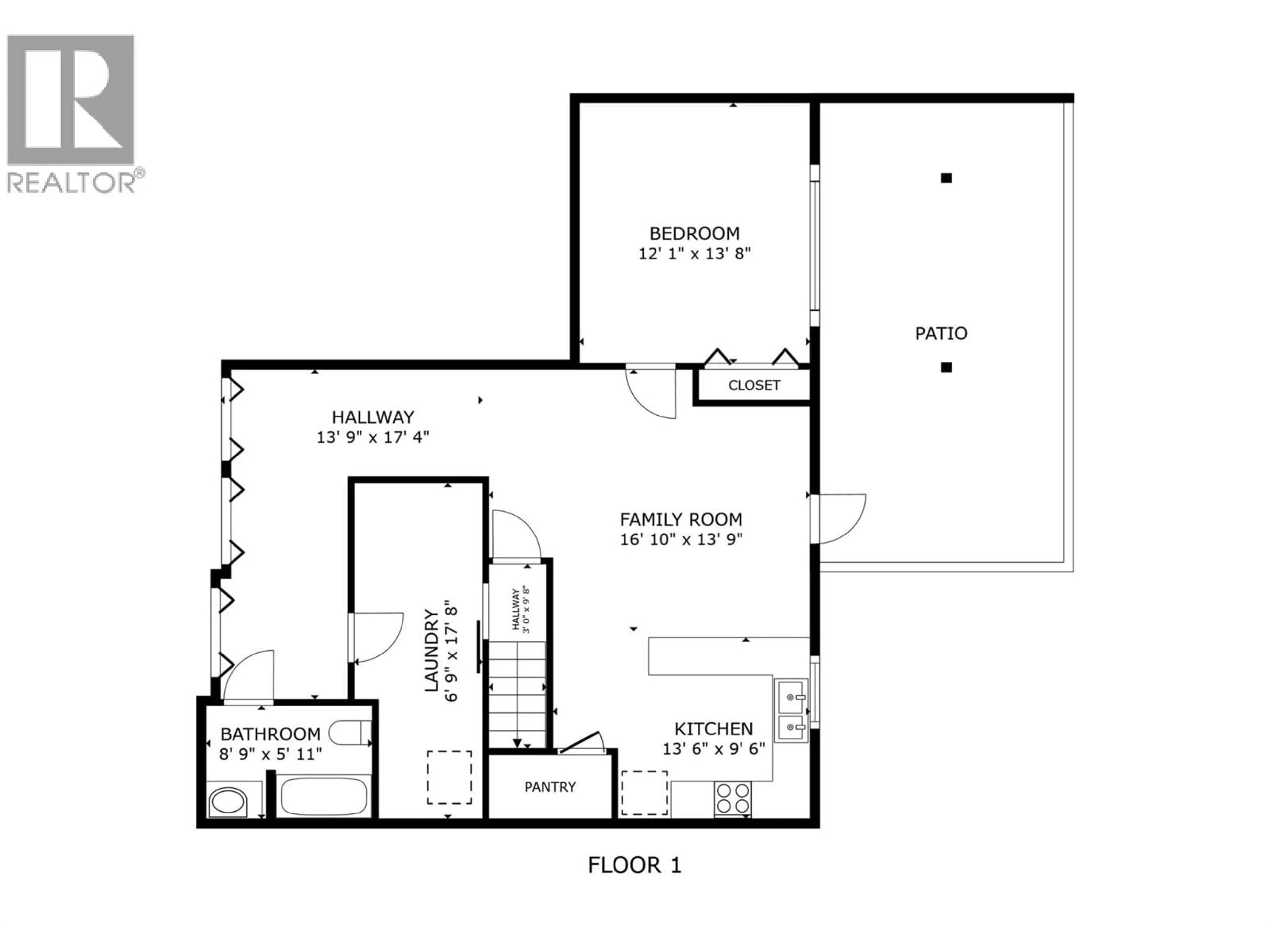 Floor plan for 3503 40 AVENUE, Vernon British Columbia V1T3G5