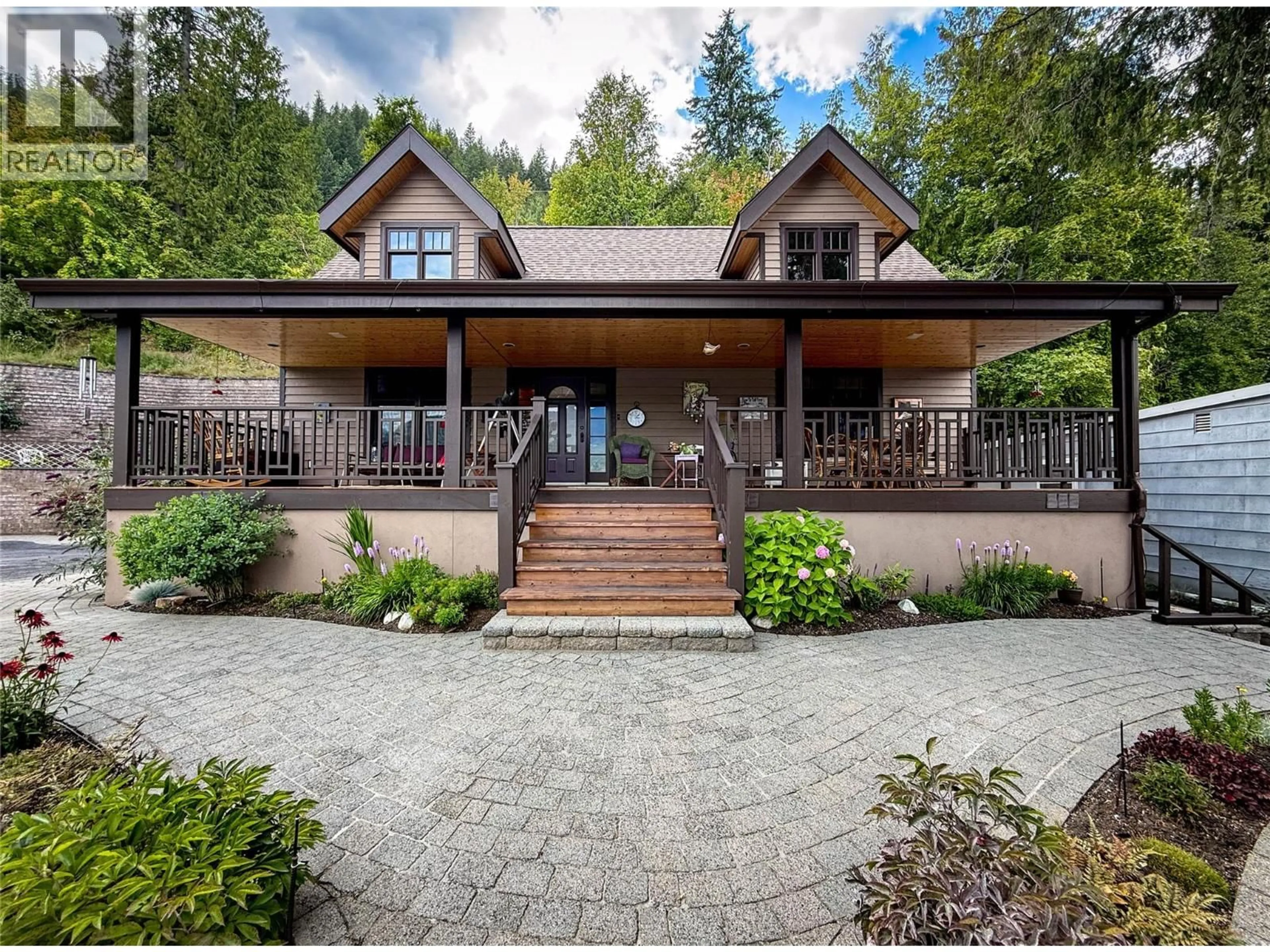 Home with brick exterior material, unknown for 3544 CENTRE STREET, Ainsworth British Columbia V0G1A0