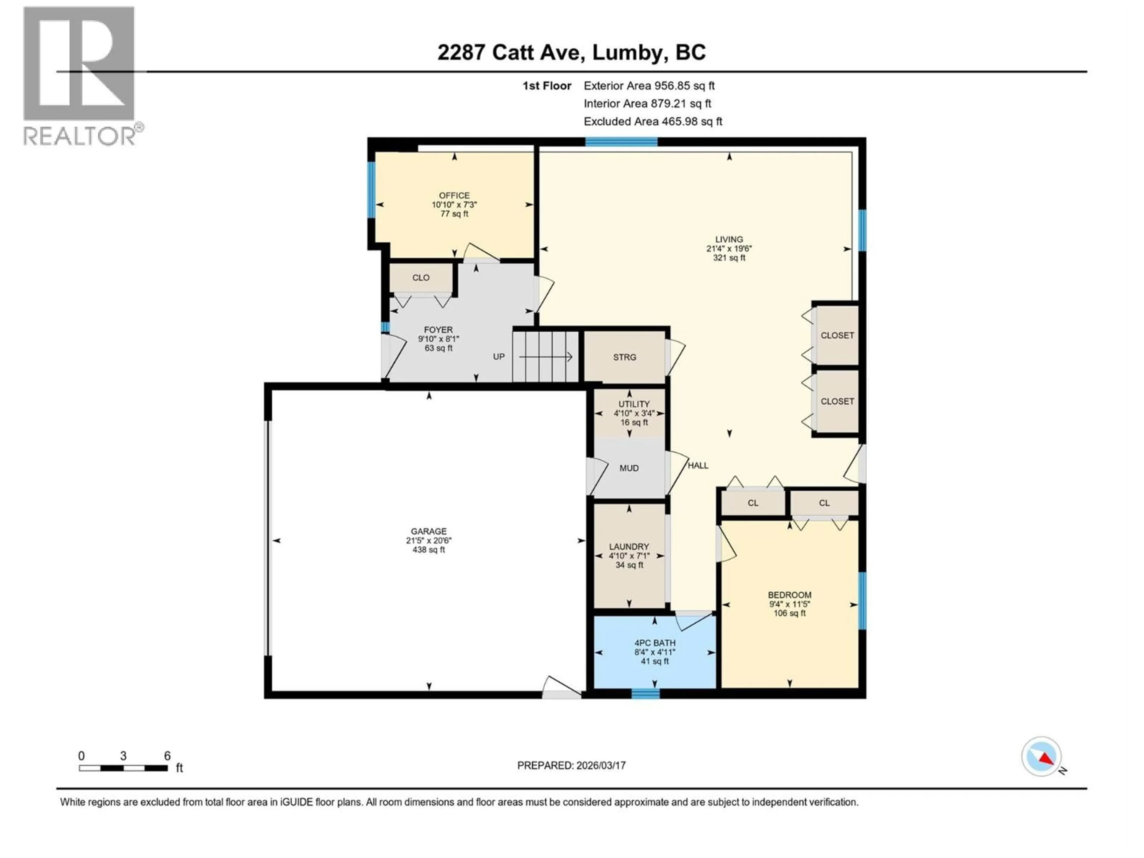 Floor plan for 2287 CATT AVENUE, Lumby British Columbia V0E2G0
