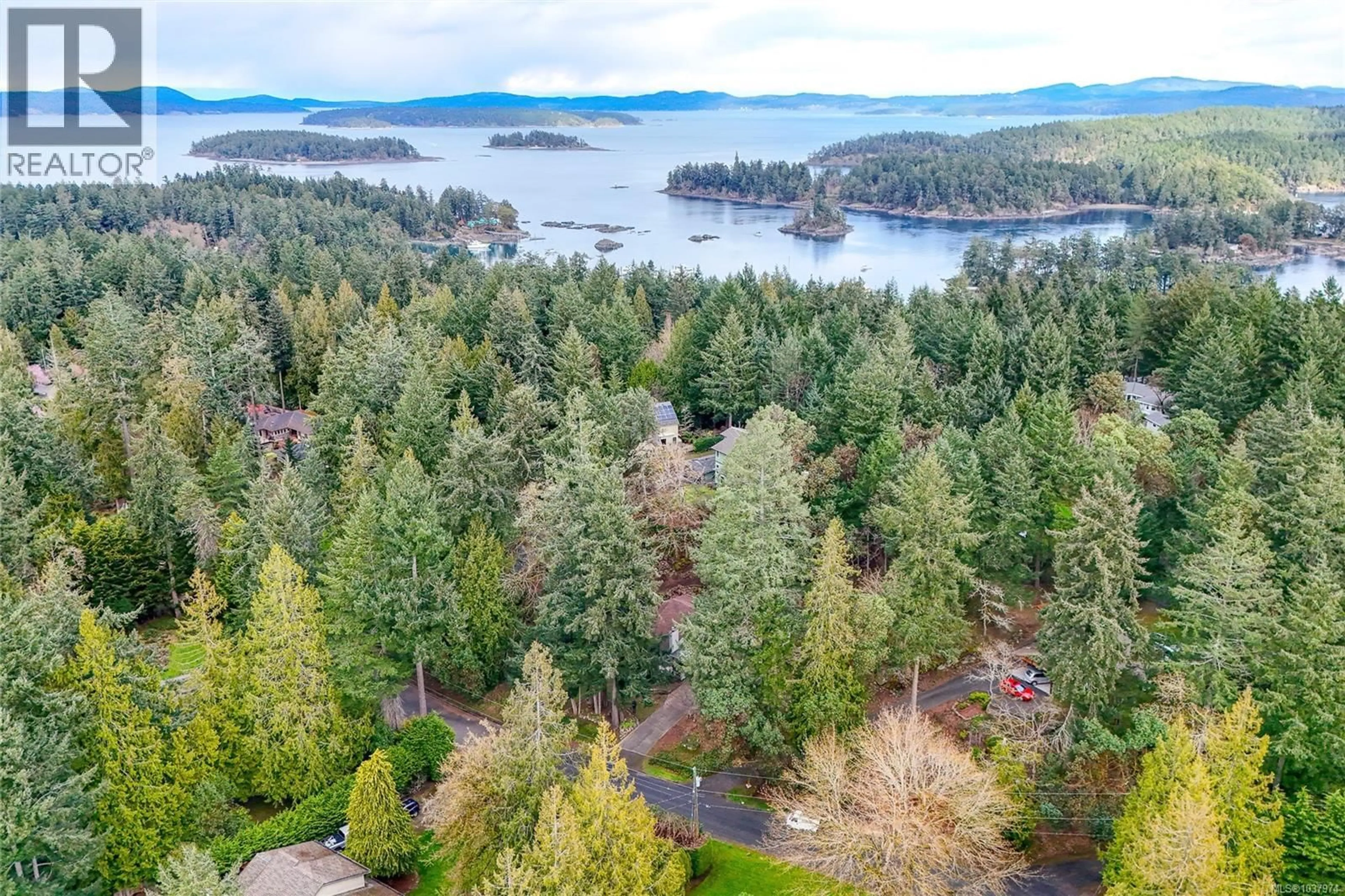 A pic from outside/outdoor area/front of a property/back of a property/a pic from drone, water/lake/river/ocean view for 10912 BOAS ROAD, North Saanich British Columbia V8L5J1