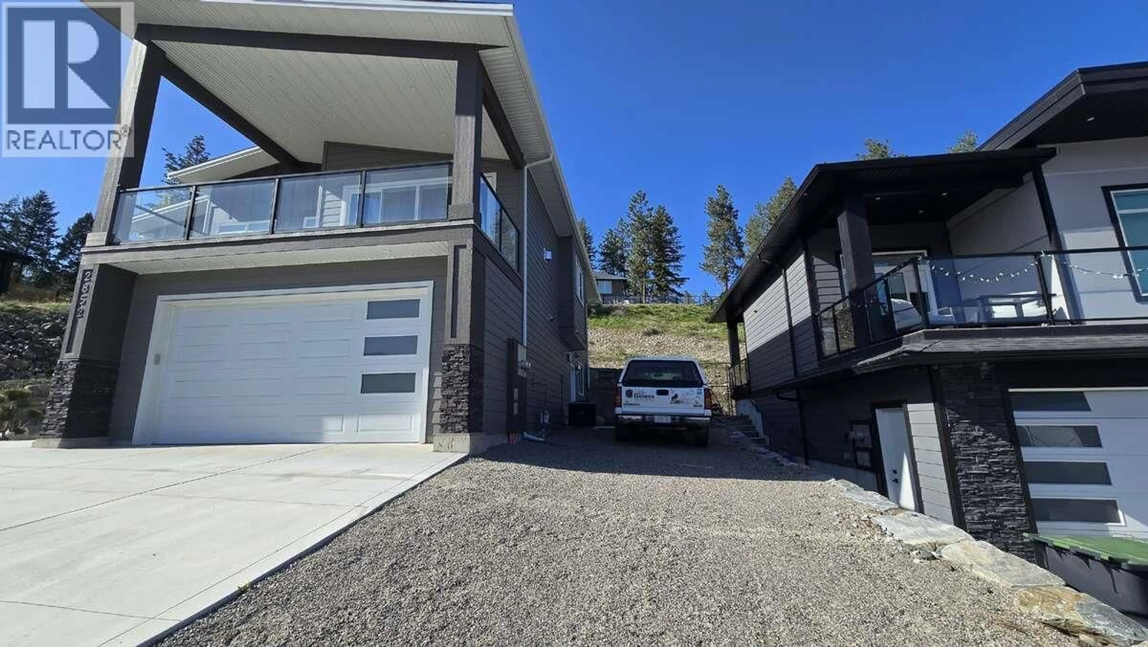 A pic from outside/outdoor area/front of a property/back of a property/a pic from drone, unknown for 2852 CANYON CREST DRIVE, West Kelowna British Columbia V4T3A6