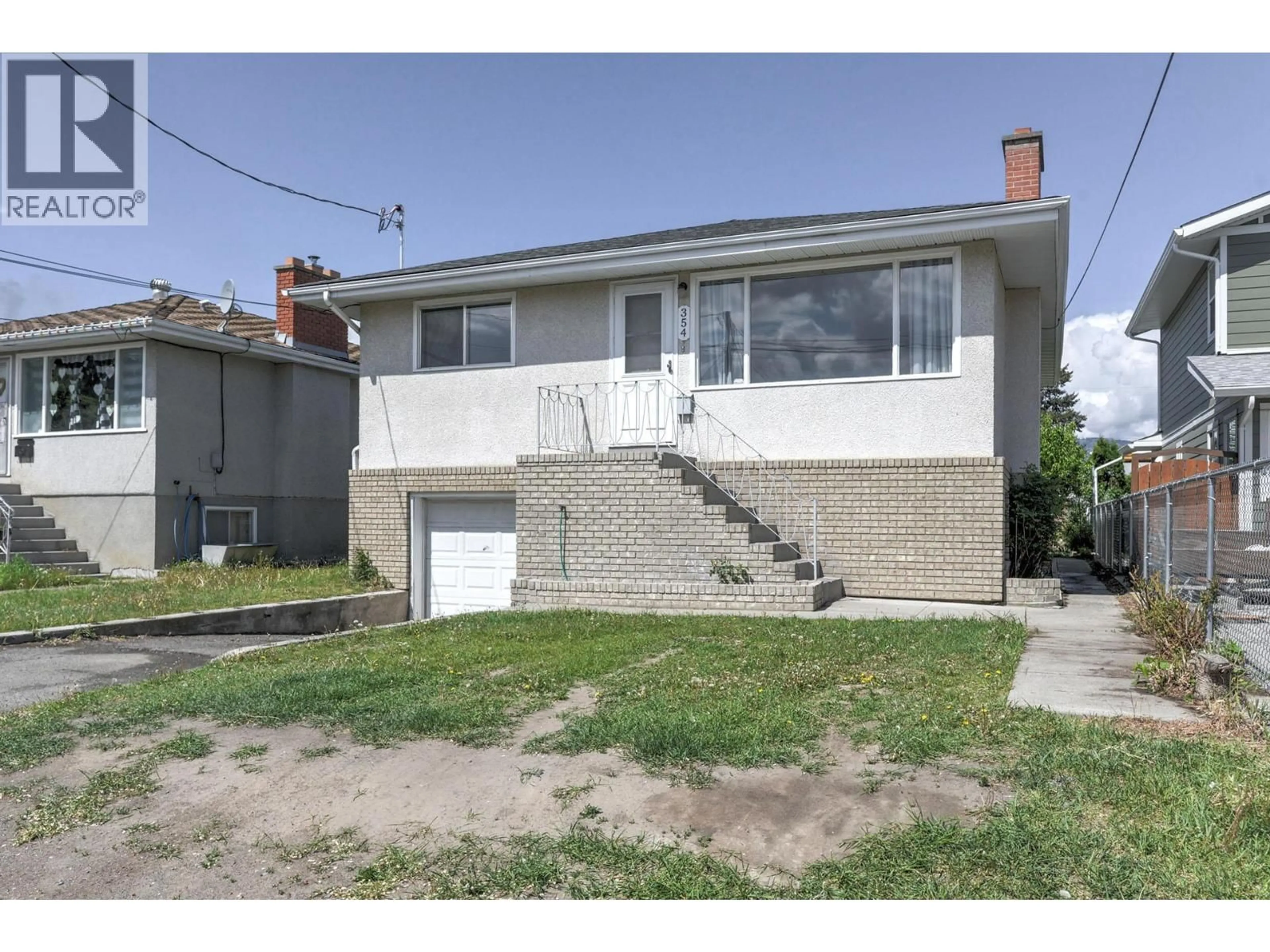Home with brick exterior material, street for 354 WILLOW STREET, Kamloops British Columbia V2B4C9