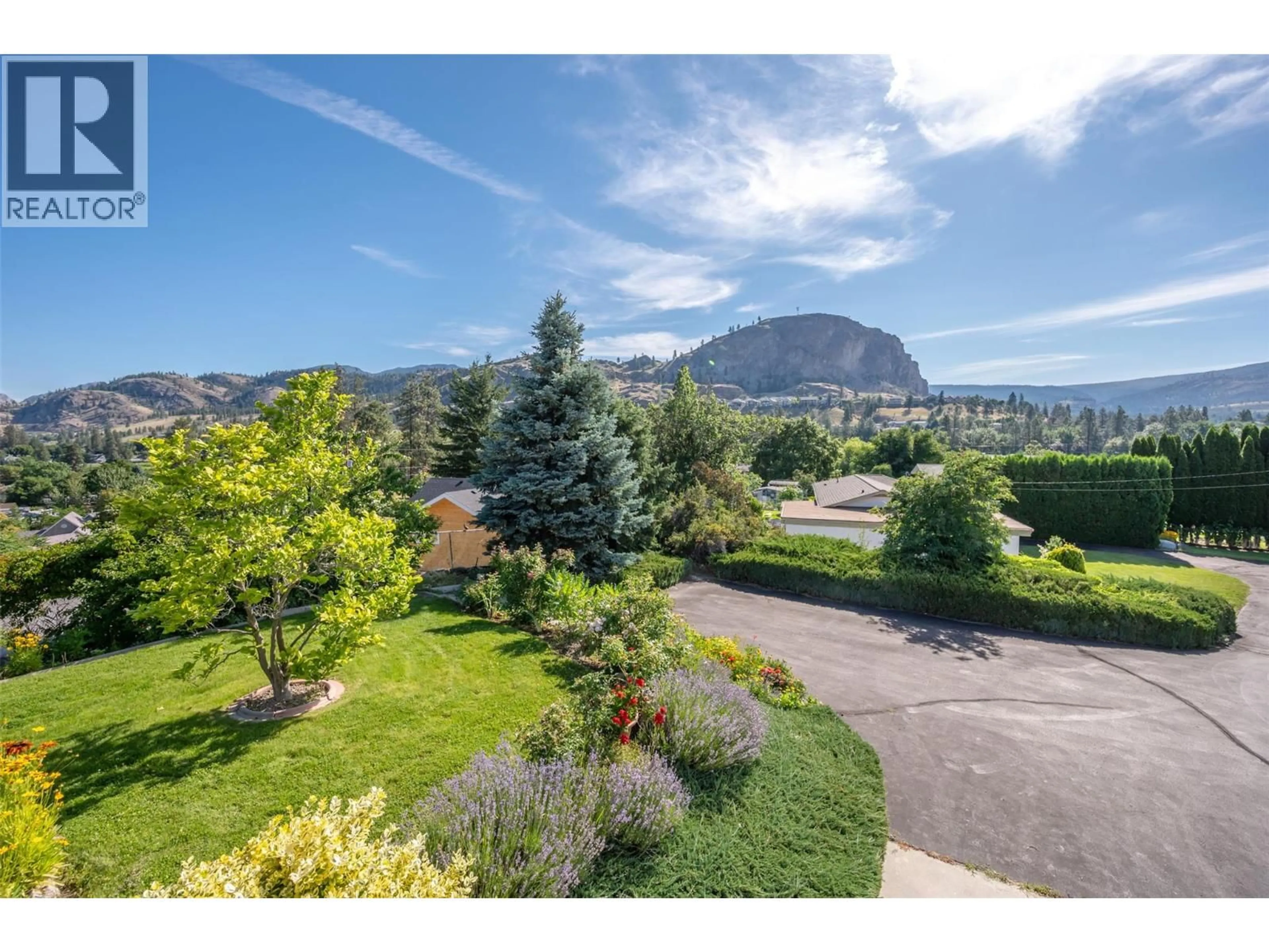 A pic from outside/outdoor area/front of a property/back of a property/a pic from drone, mountain view for 4836/4840 BARTEN PLACE, Okanagan Falls British Columbia V0H1R2