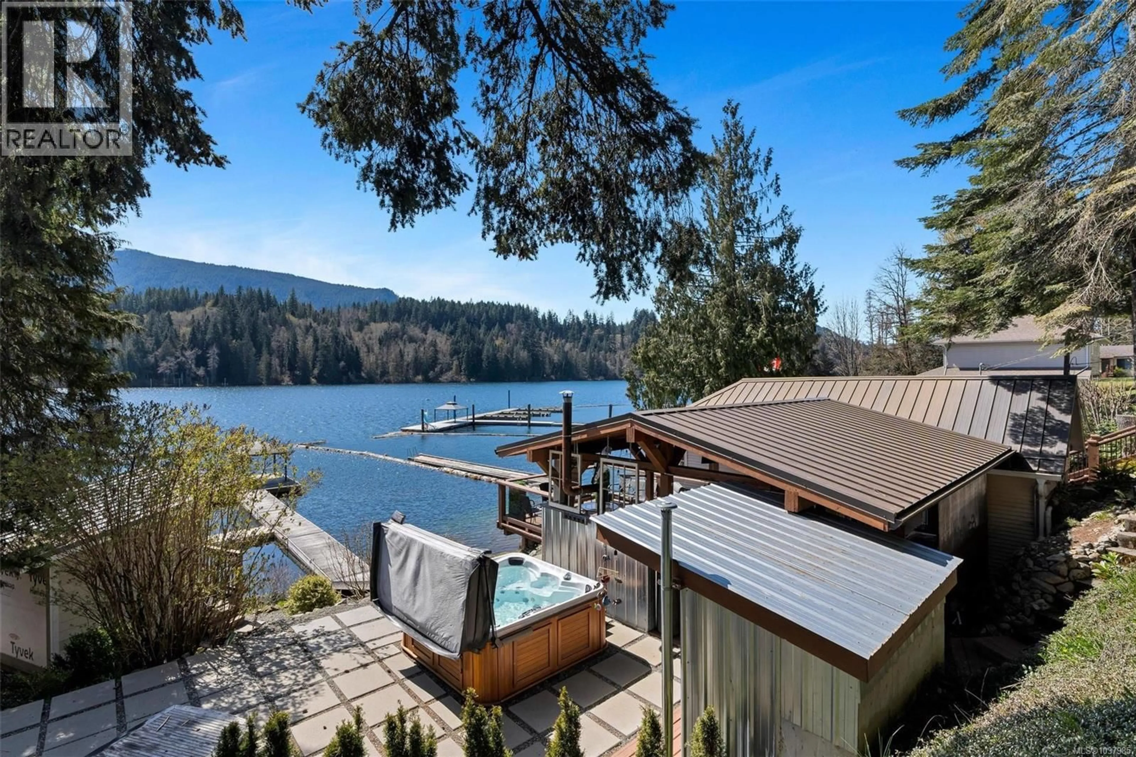 Patio, water/lake/river/ocean view for 8624 NORTH SHORE ROAD, Lake Cowichan British Columbia V0R2G0