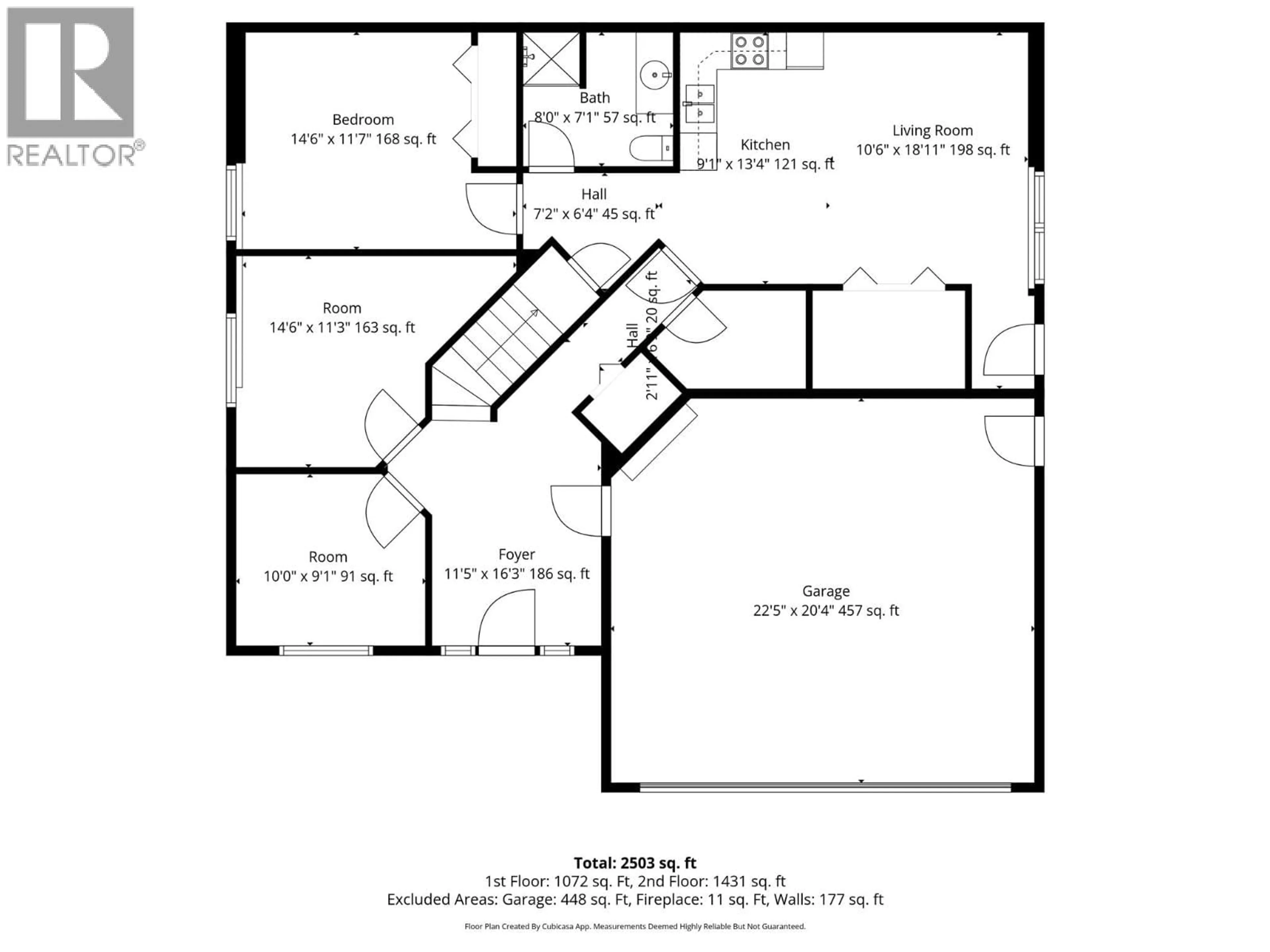 Floor plan for 216 WESTRIDGE COURT, Princeton British Columbia V0X1W0