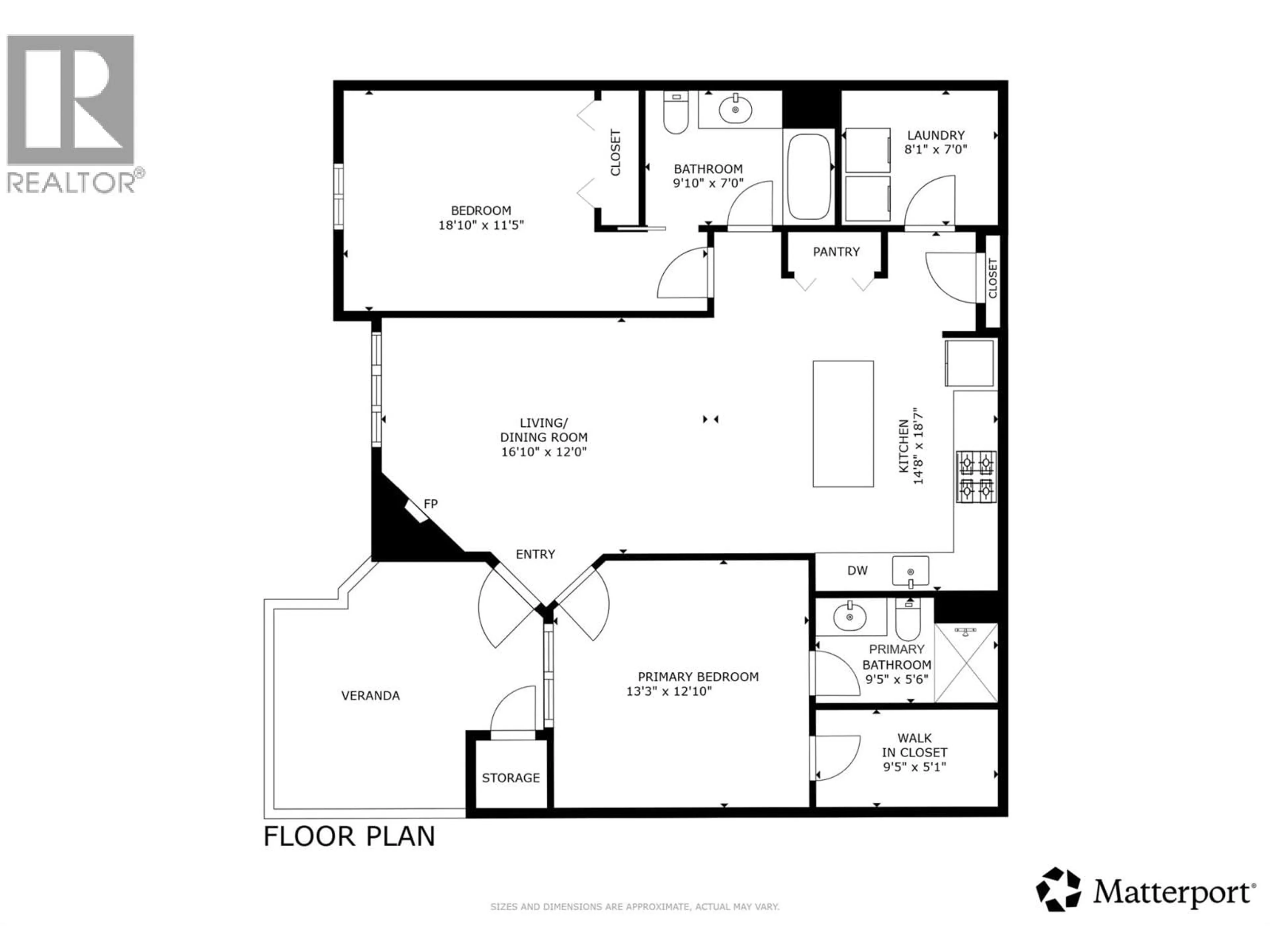 Floor plan for 109B - 921 SPILLWAY STREET, Oliver British Columbia V0H1T0