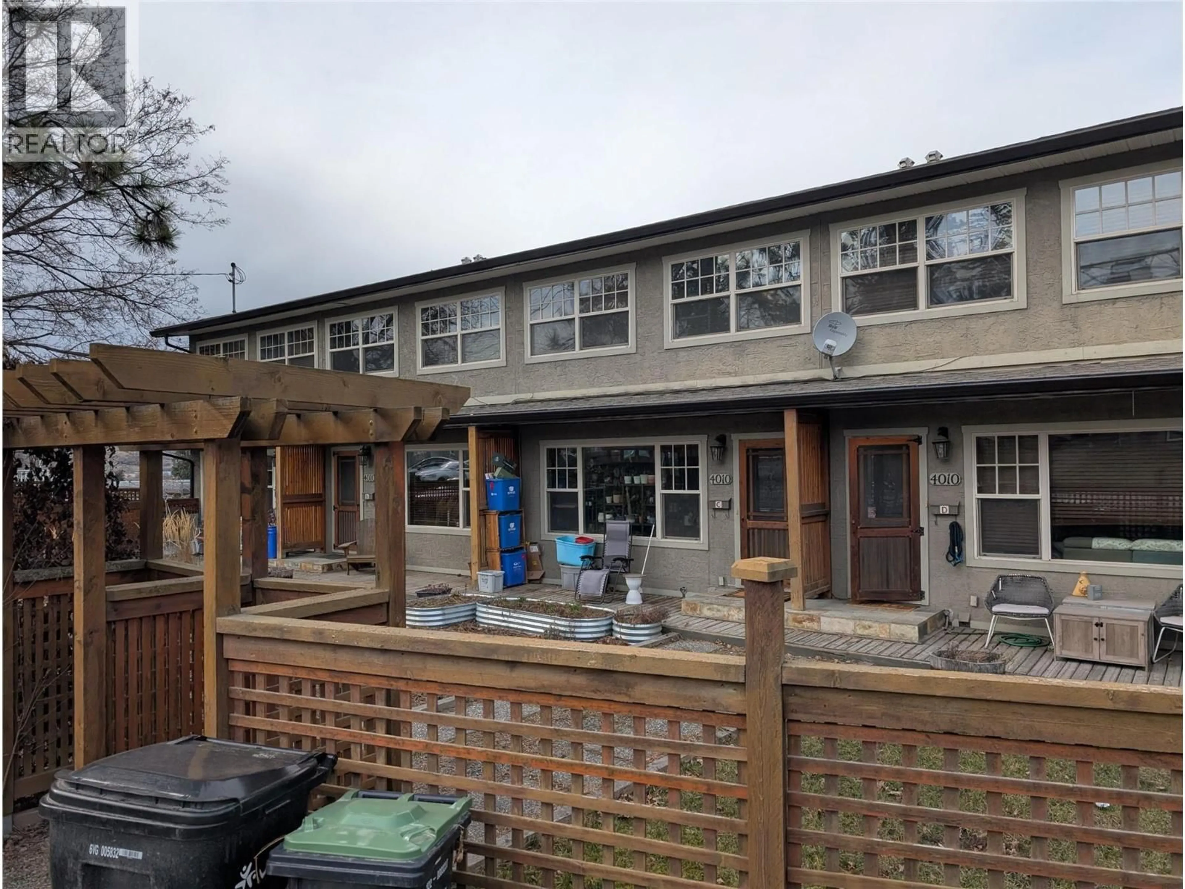 A pic from outside/outdoor area/front of a property/back of a property/a pic from drone, building for C - 4010 PLEASANT VALLEY ROAD, Vernon British Columbia V1T4M2