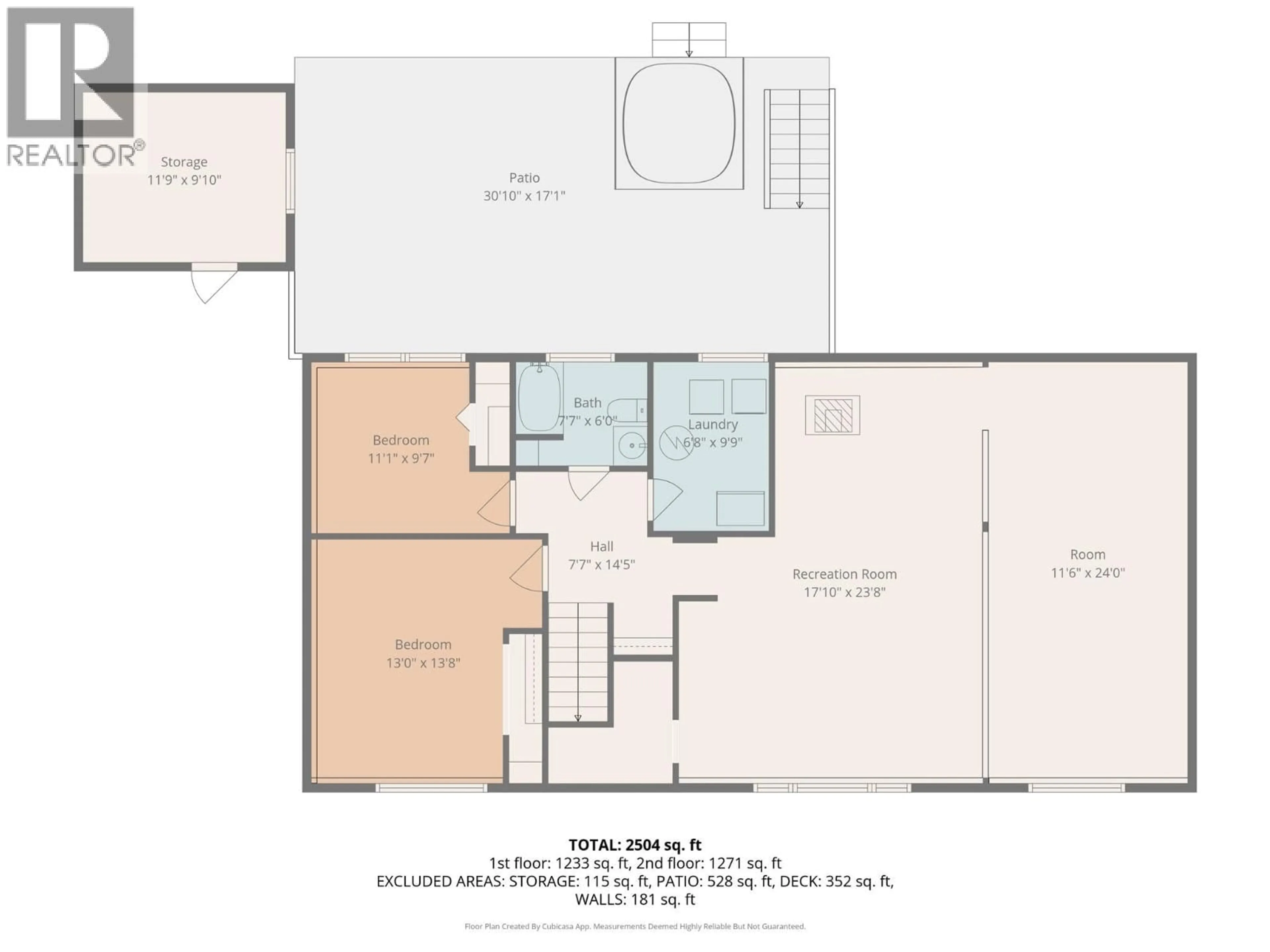 Floor plan for 2001 GALLAGHER ROAD, Kelowna British Columbia V1P1G8