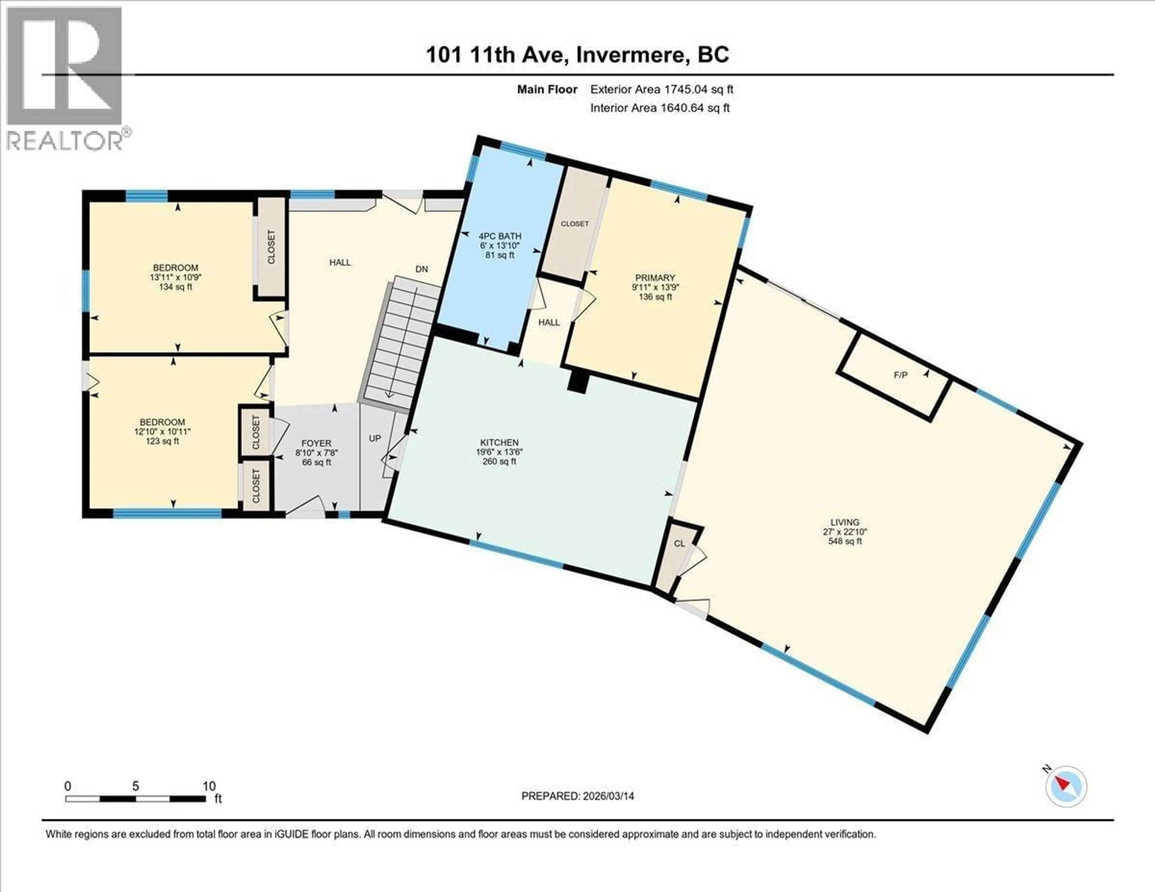Floor plan for 101 11TH AVENUE, Invermere British Columbia V0A1K0