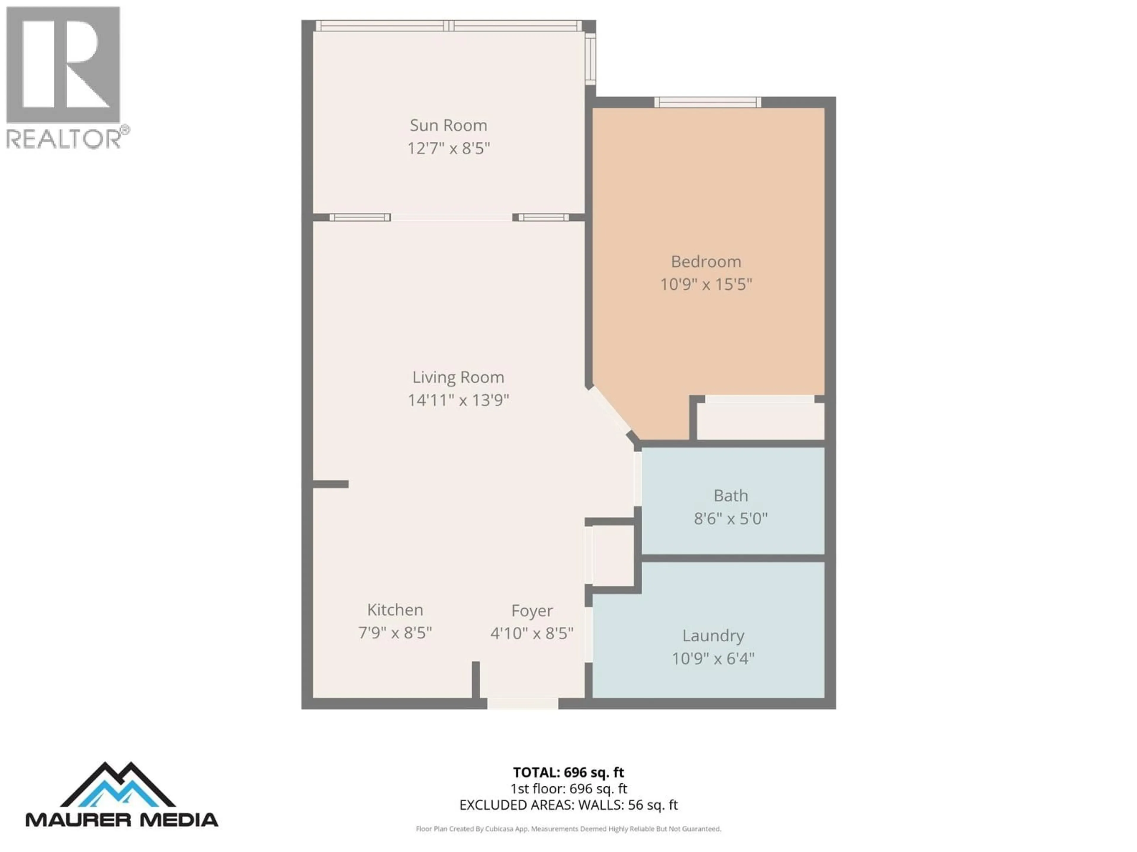 Floor plan for 215 - 920 SASKATOON ROAD, Kelowna British Columbia V1X7P8