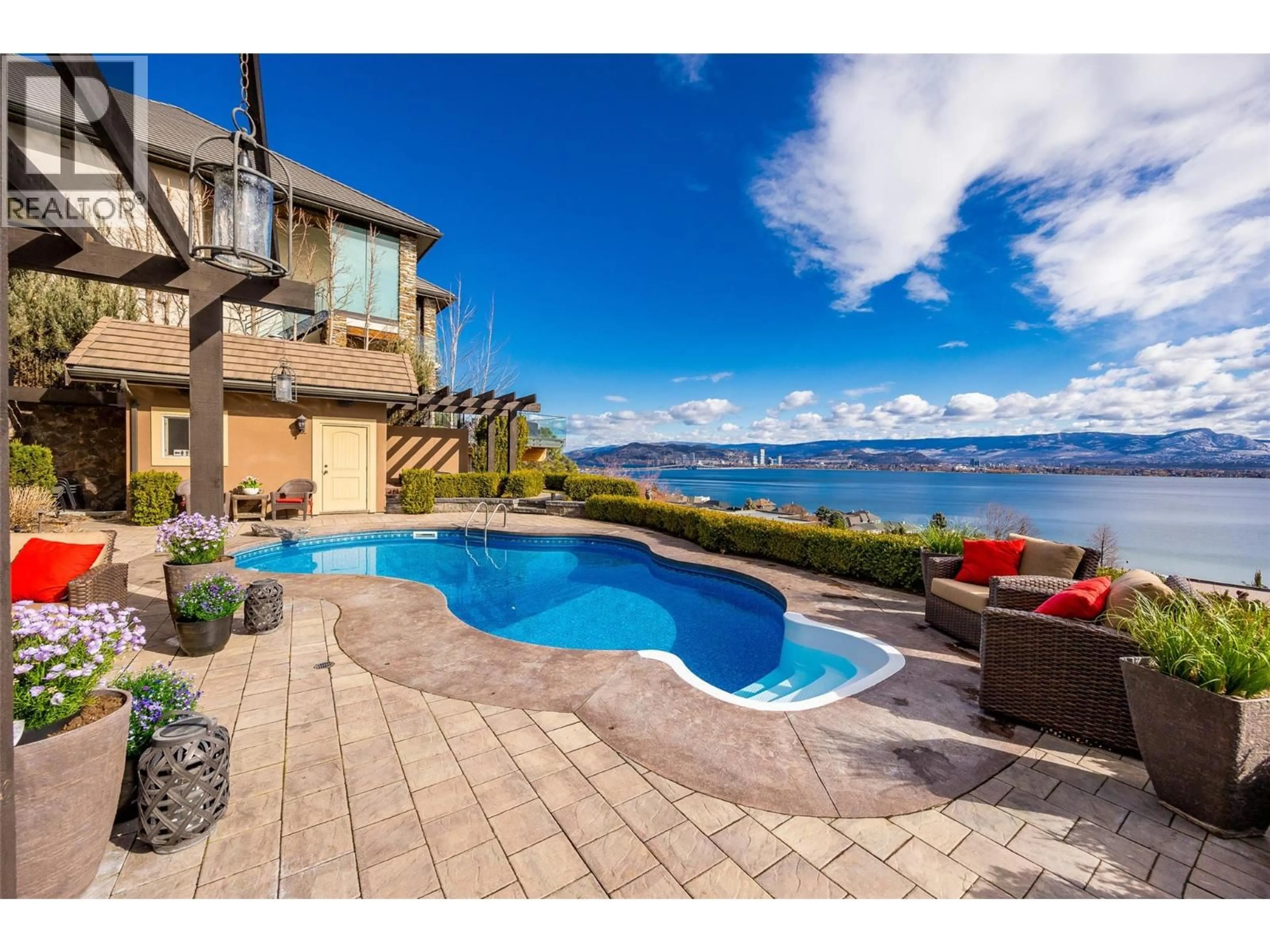 Patio, water/lake/river/ocean view for 2583 LUCINDE ROAD, West Kelowna British Columbia V1Z4B1