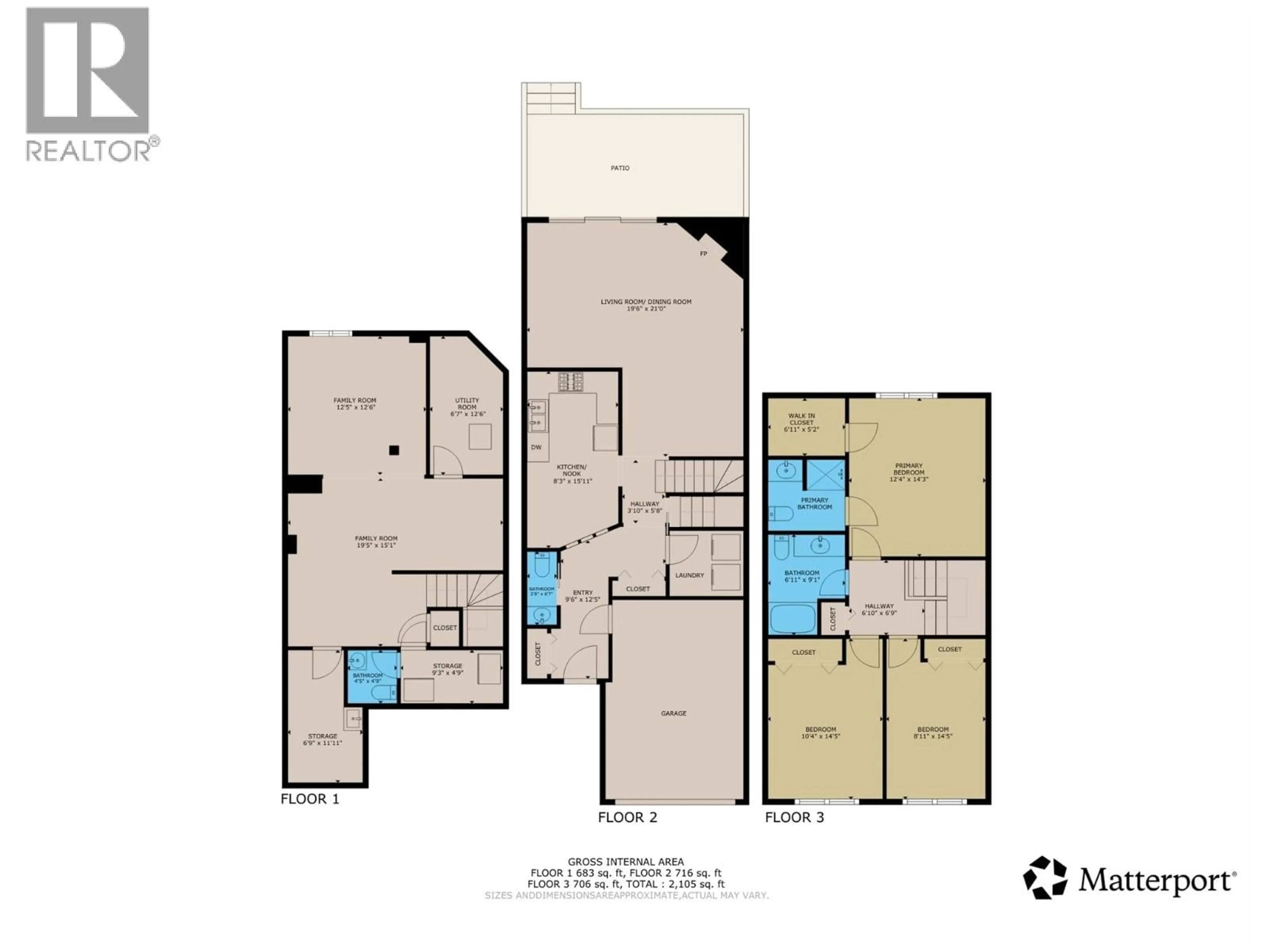 Floor plan for 513 20TH AVENUE SOUTH, Cranbrook British Columbia V1C5X7