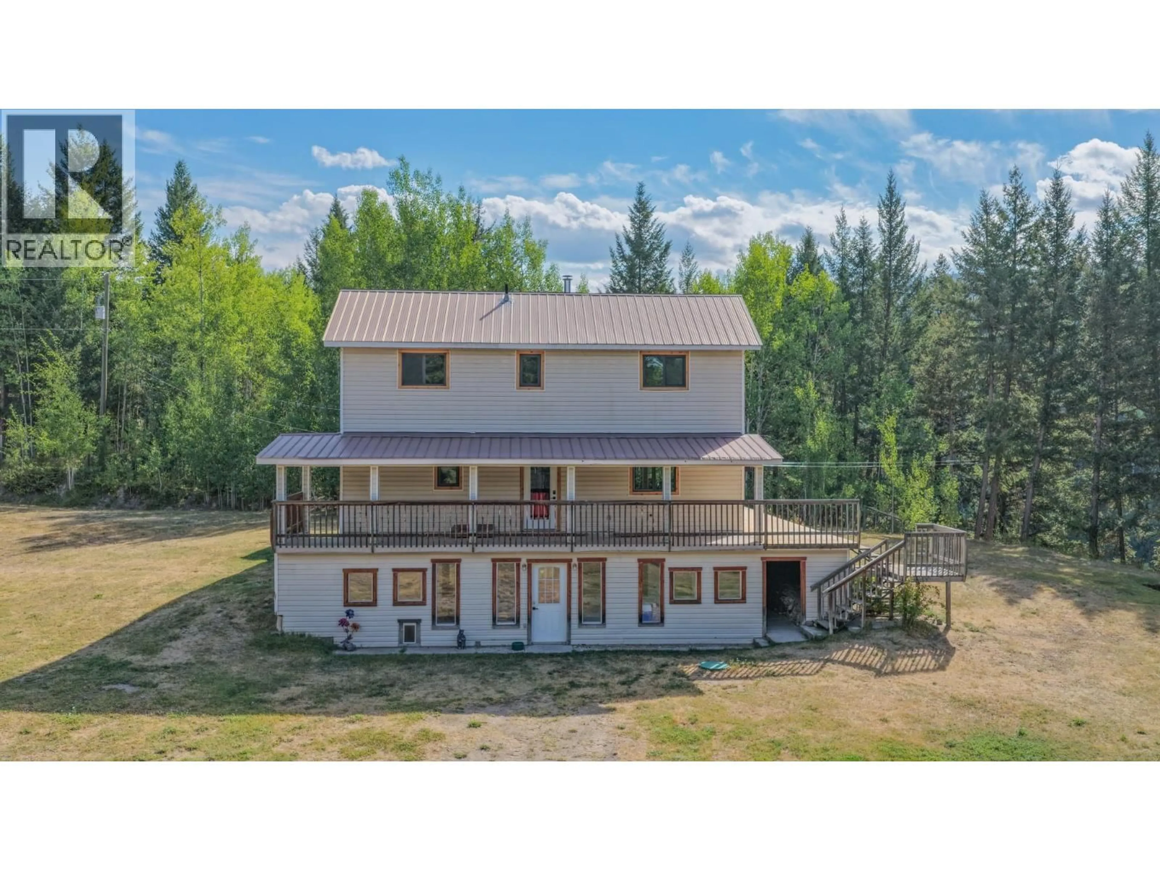 A pic from outside/outdoor area/front of a property/back of a property/a pic from drone, unknown for 7250 CHINA VALLEY ROAD, Falkland British Columbia V0E1W1
