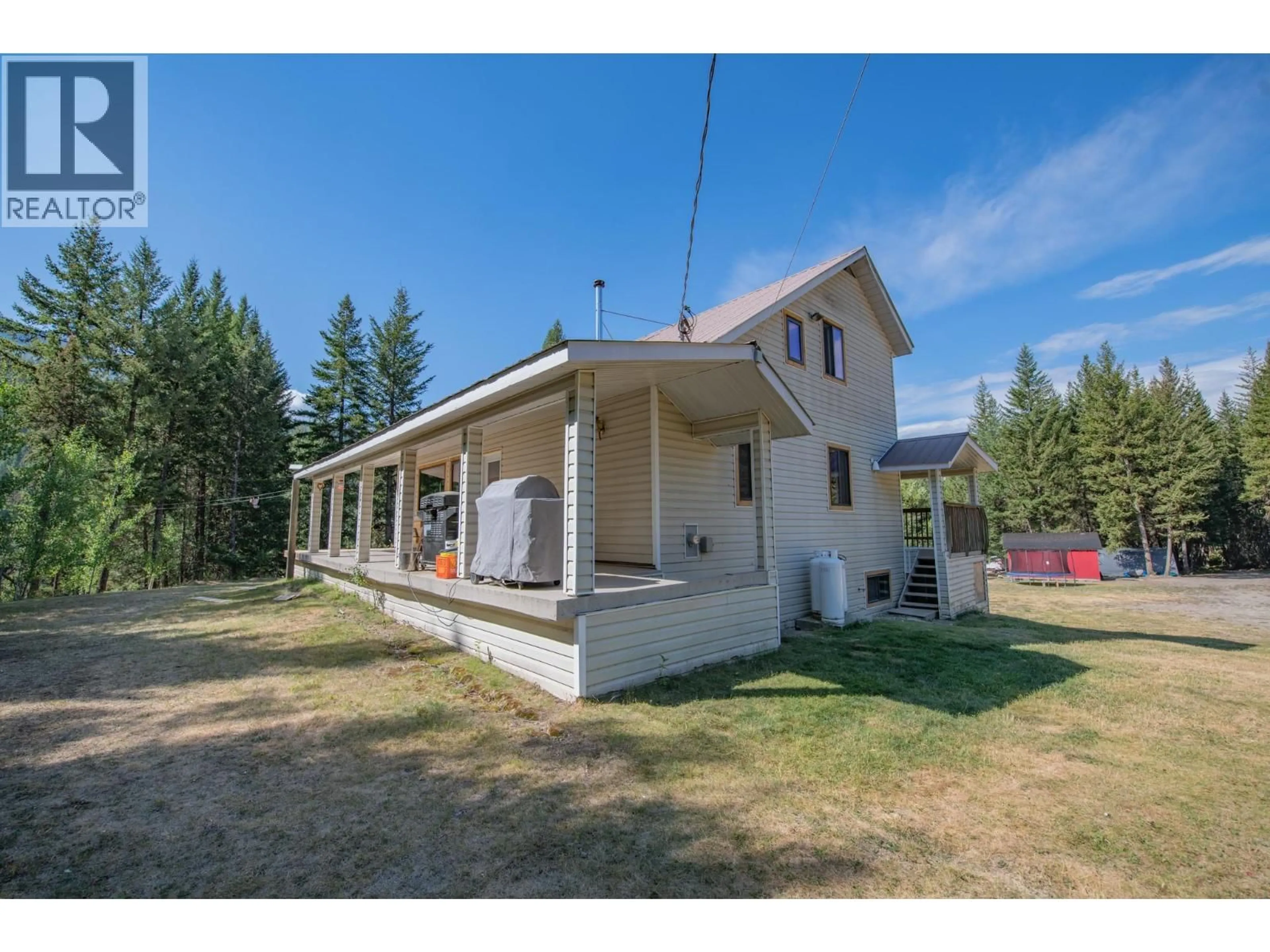 A pic from outside/outdoor area/front of a property/back of a property/a pic from drone, unknown for 7250 CHINA VALLEY ROAD, Falkland British Columbia V0E1W1