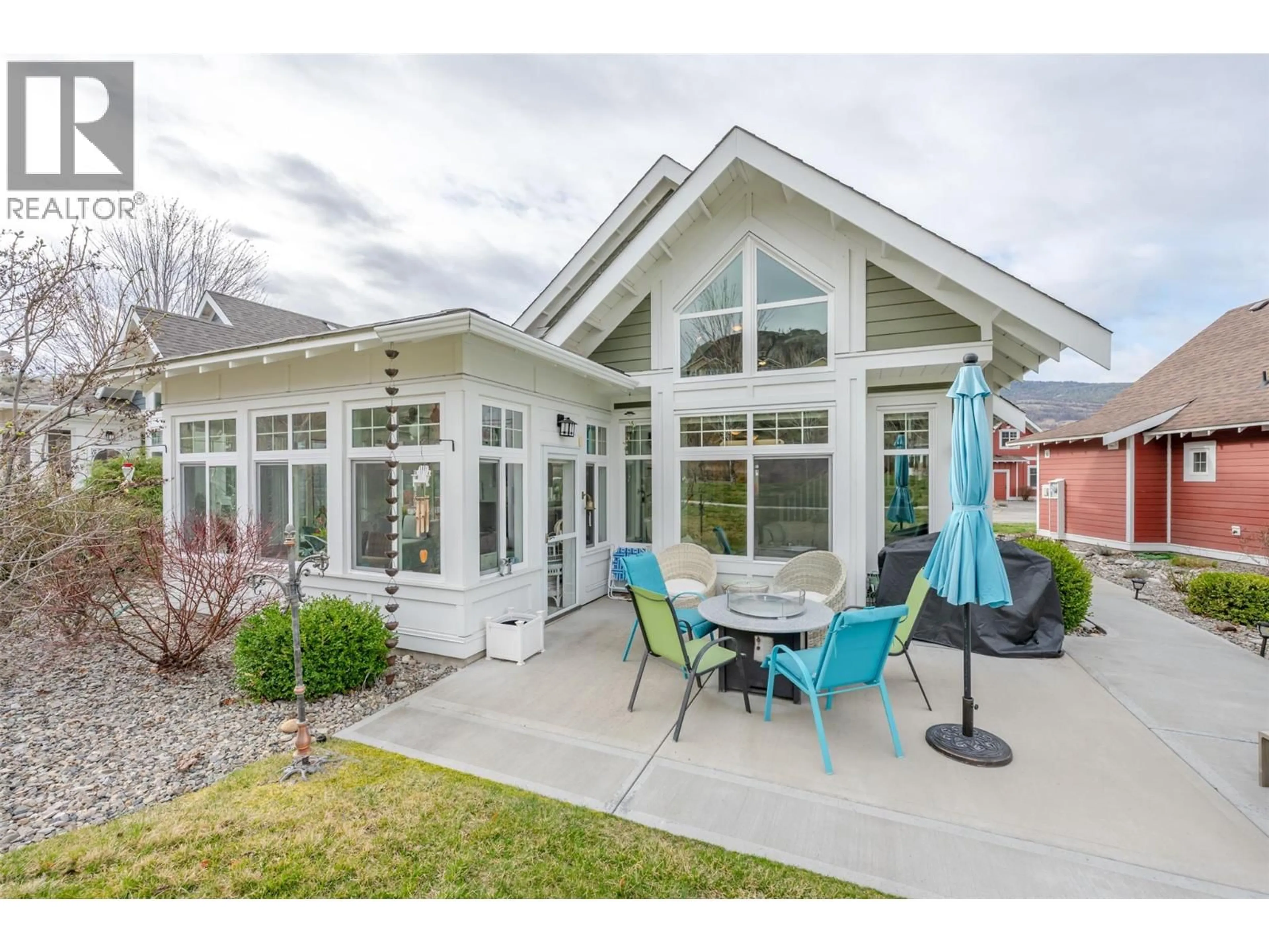 Patio, mountain view for 126 - 2450 RADIO TOWER ROAD, Oliver British Columbia V0H1T1