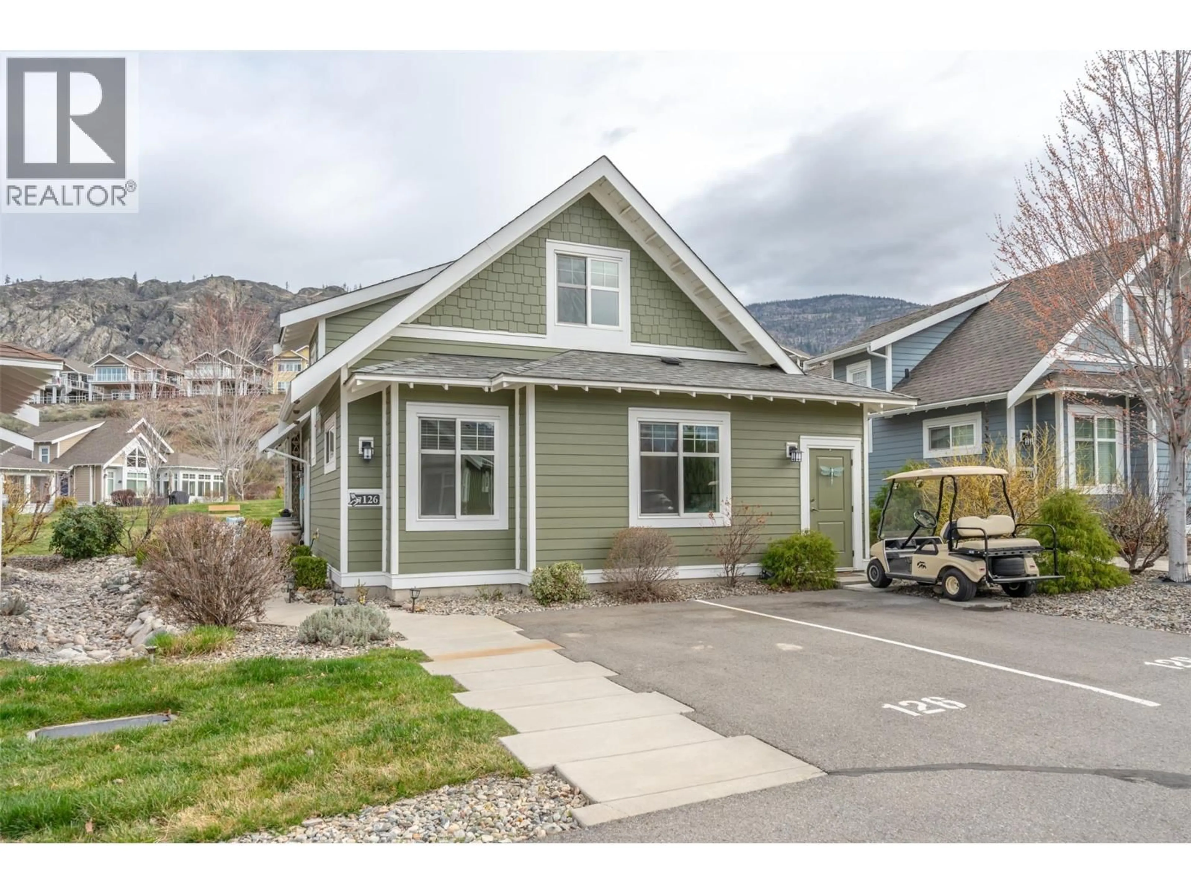 Home with vinyl exterior material, mountain view for 126 - 2450 RADIO TOWER ROAD, Oliver British Columbia V0H1T1