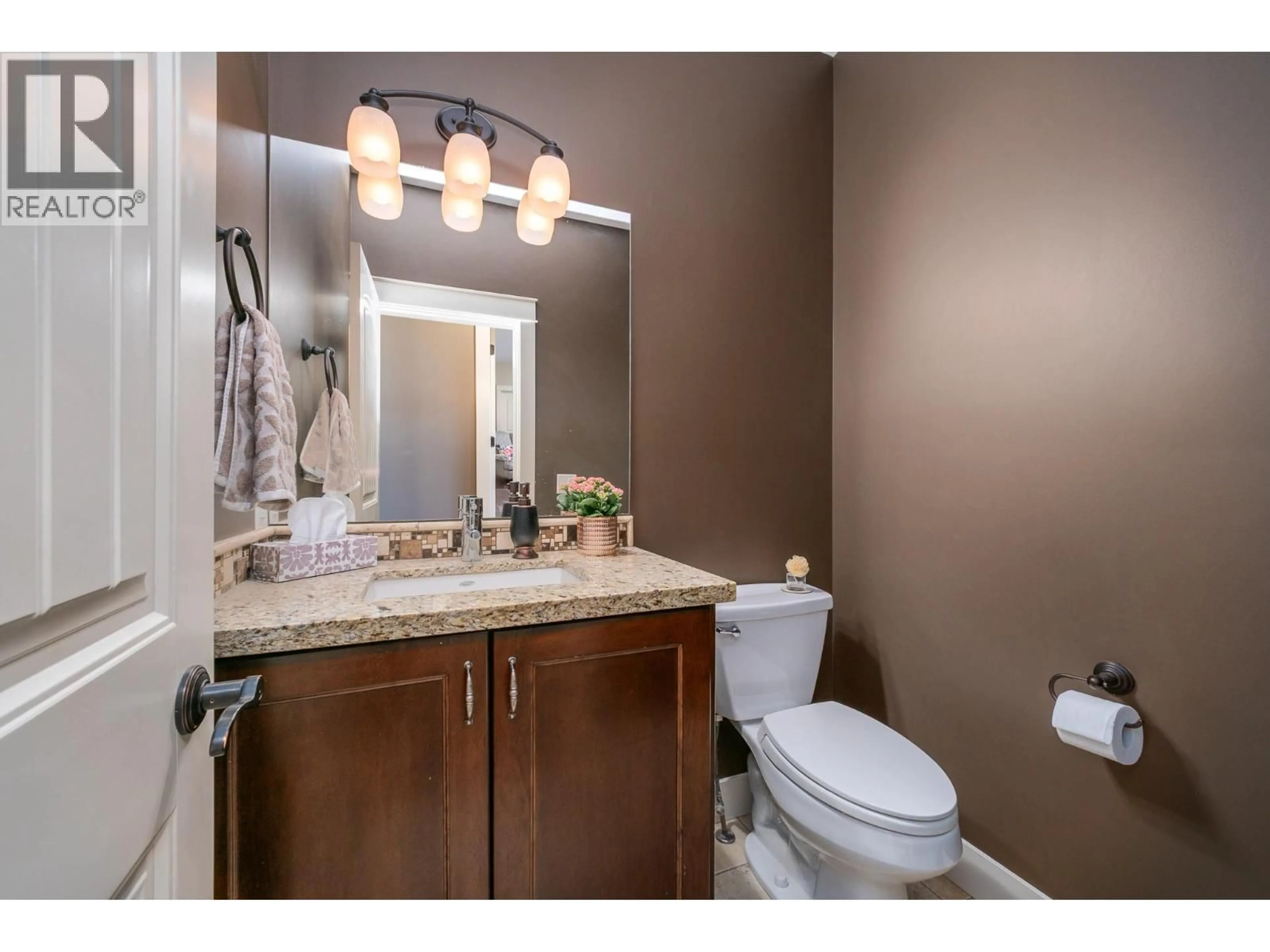 Standard bathroom, ceramic/tile floor for 1321 BLACK MOUNTAIN CRESCENT, Kelowna British Columbia V1P1P7
