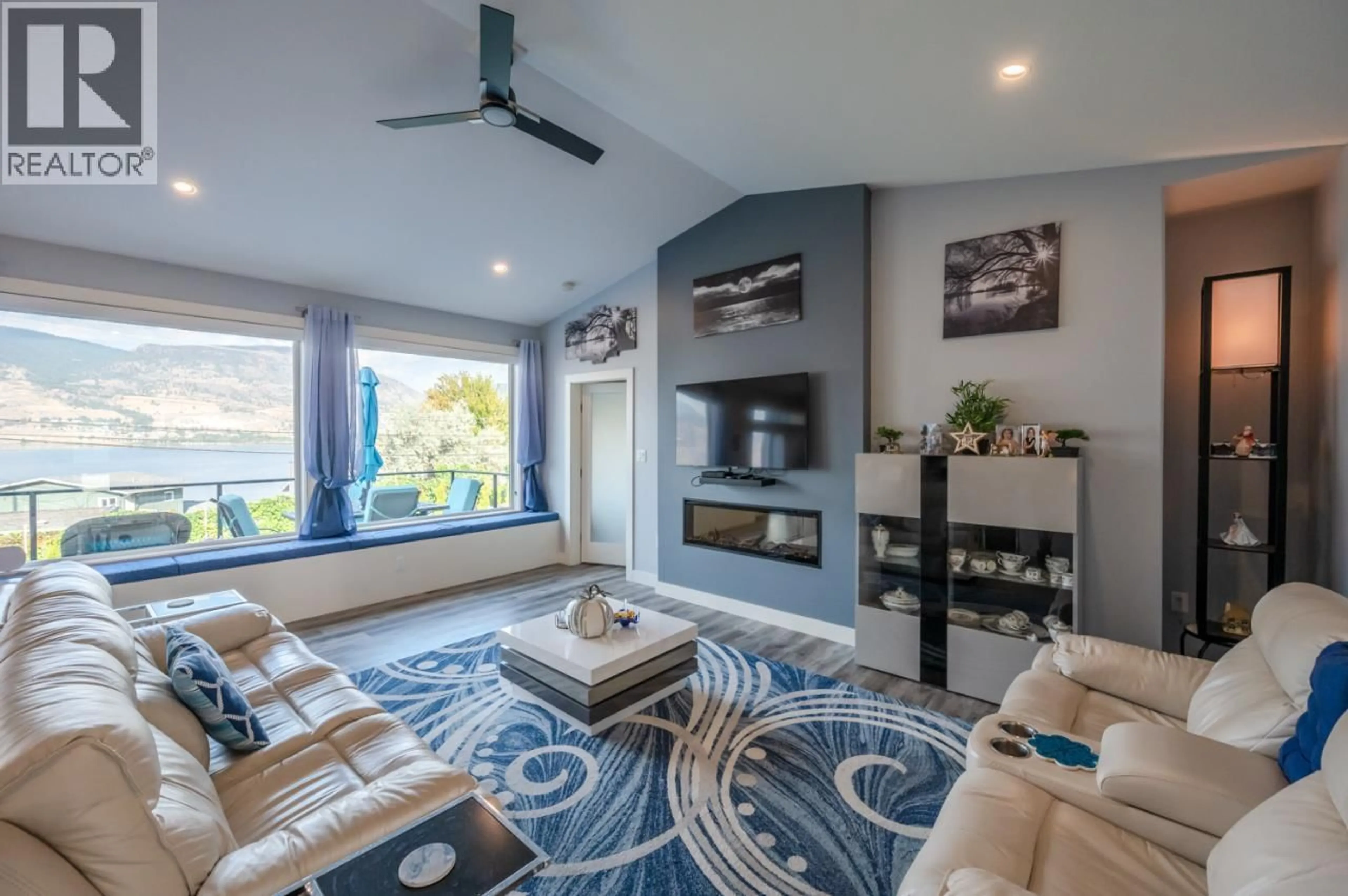 Living room with furniture, unknown for 4003 FINNERTY ROAD, Penticton British Columbia V2A8W2