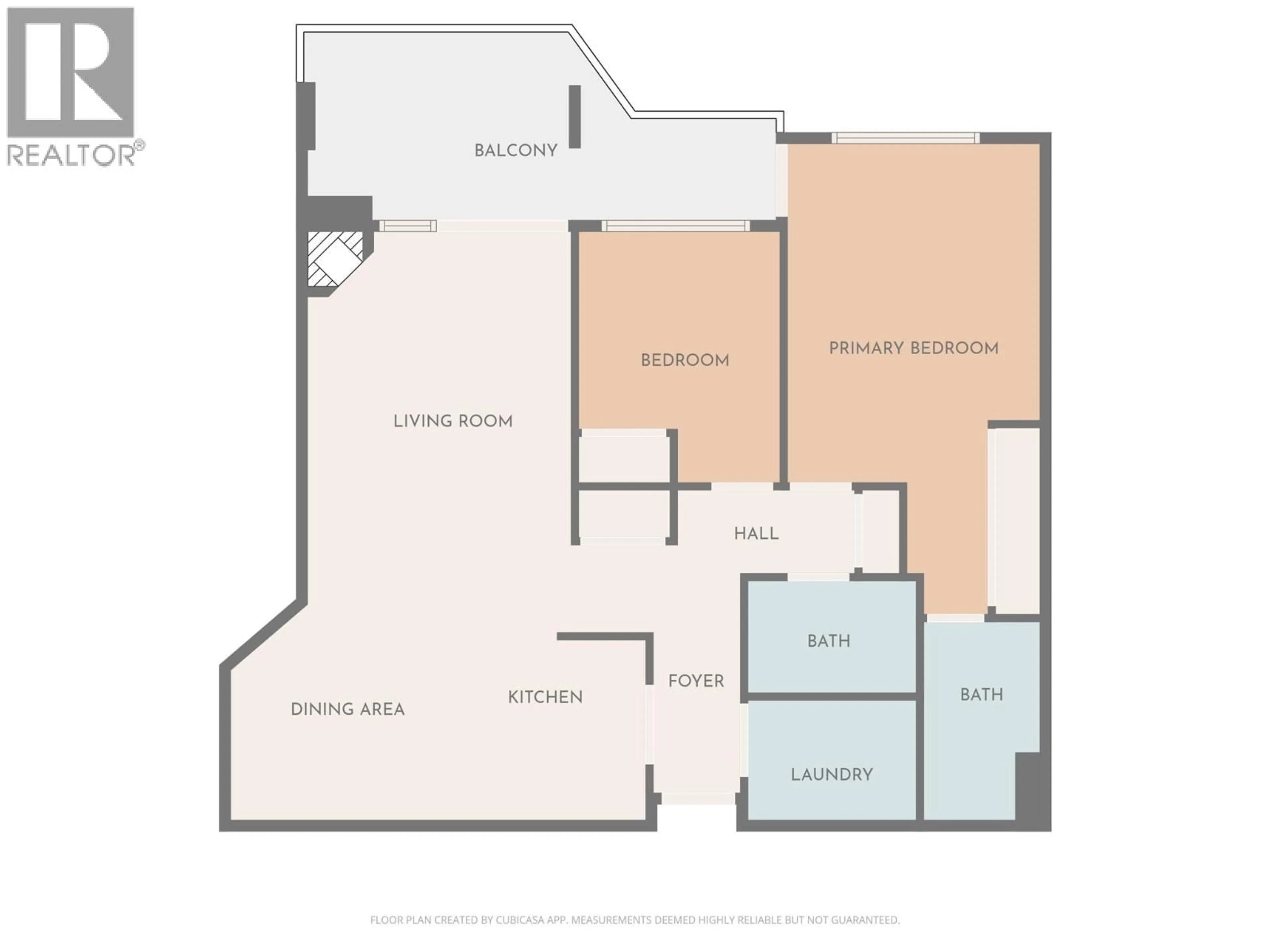 Floor plan for 110 - 1801 32 STREET, Vernon British Columbia V1T5K4
