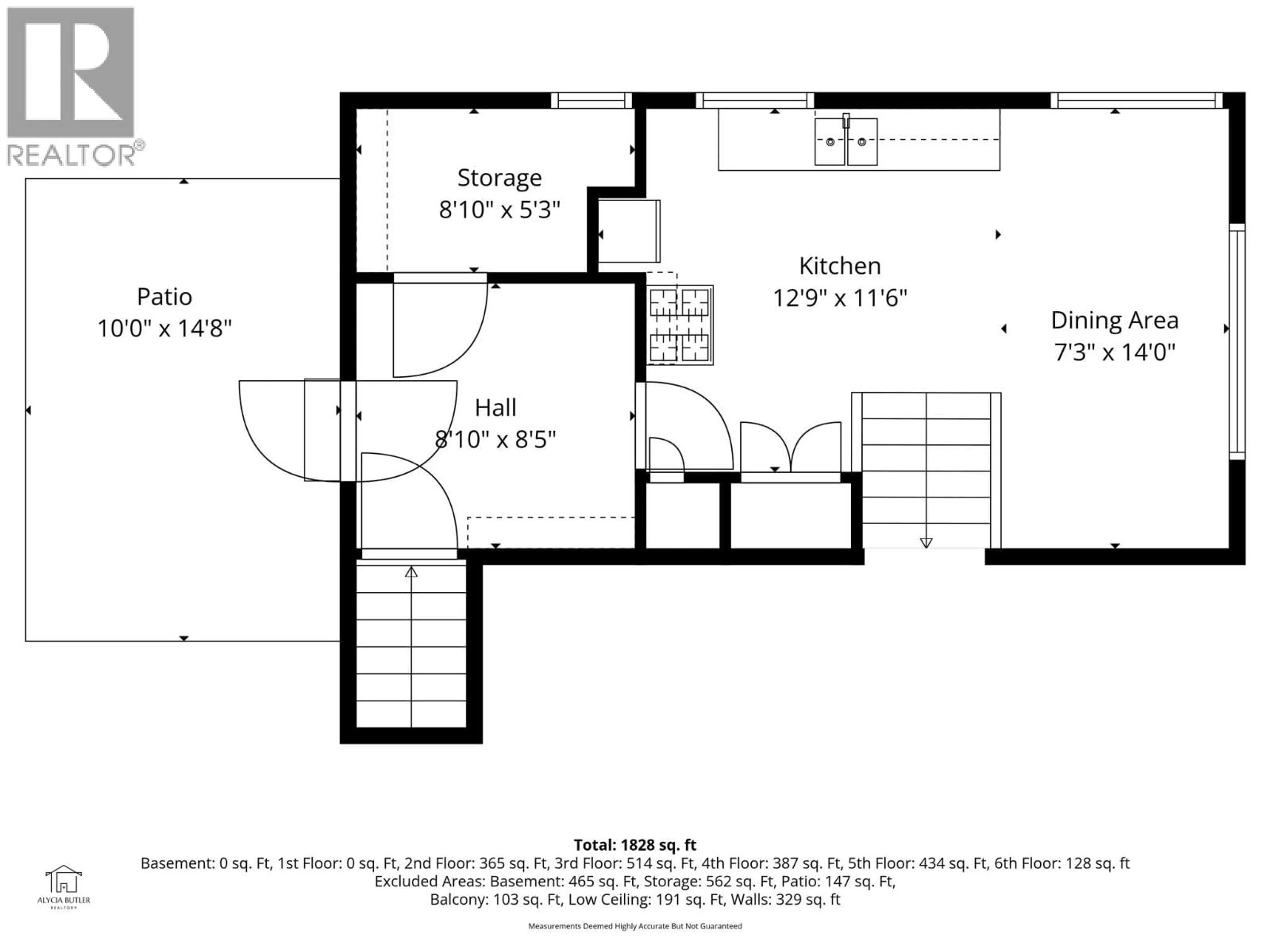 Floor plan for 1361 DANIELS ROAD, Seymour Arm British Columbia V0E1M9