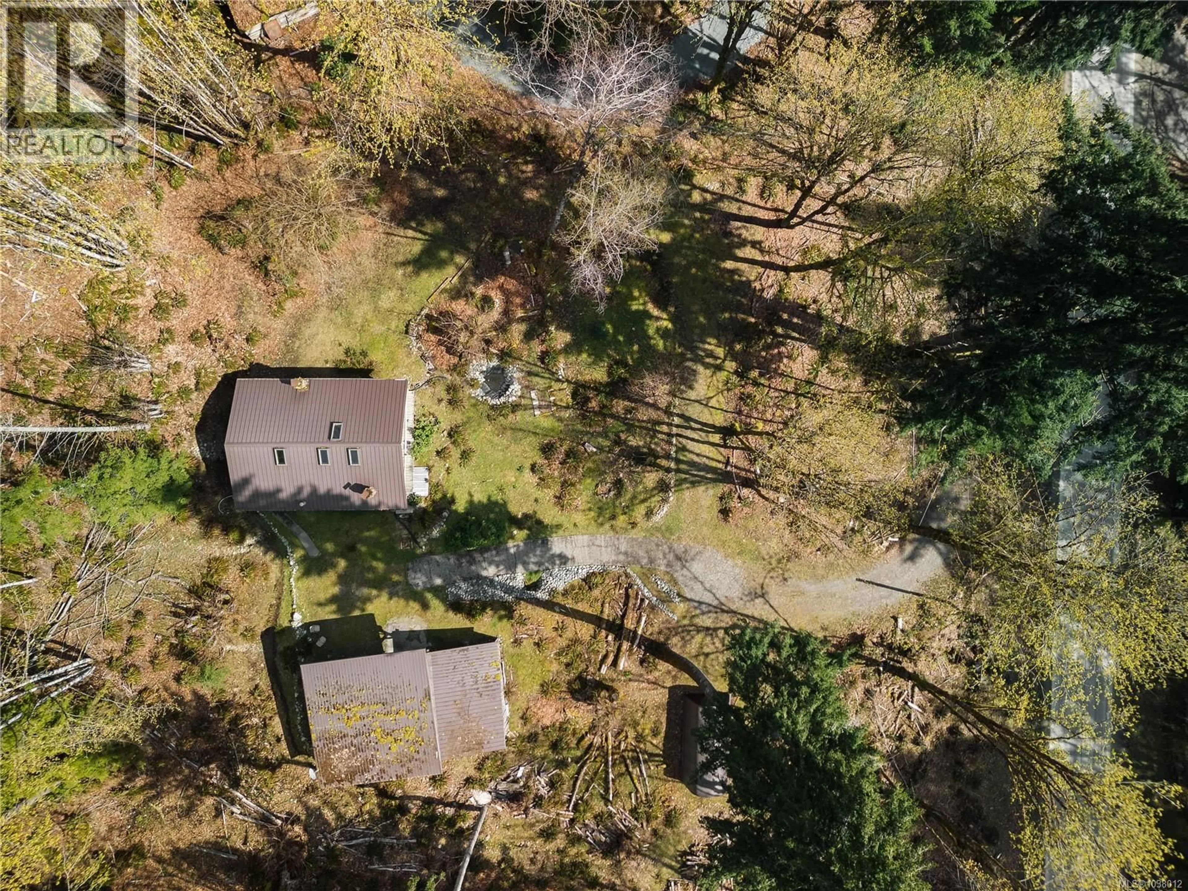 A pic from outside/outdoor area/front of a property/back of a property/a pic from drone, forest/trees view for 11409 YOUBOU ROAD, Youbou British Columbia V0R3E1