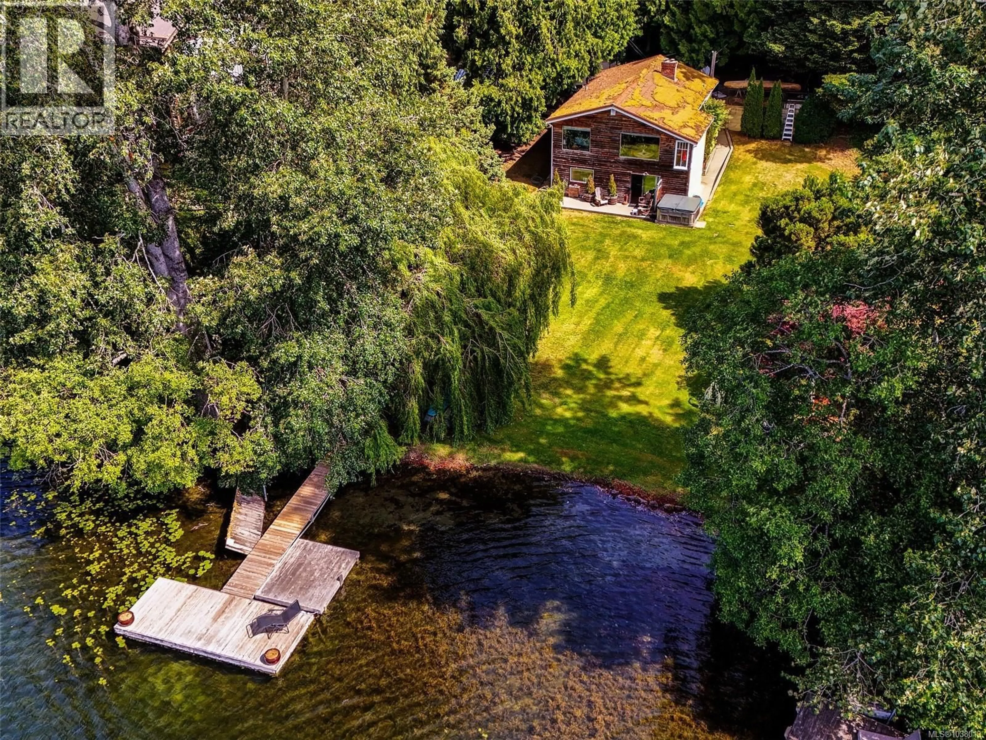A pic from outside/outdoor area/front of a property/back of a property/a pic from drone, water/lake/river/ocean view for 1167 GOLDSTREAM AVENUE, Langford British Columbia V9B2Y9
