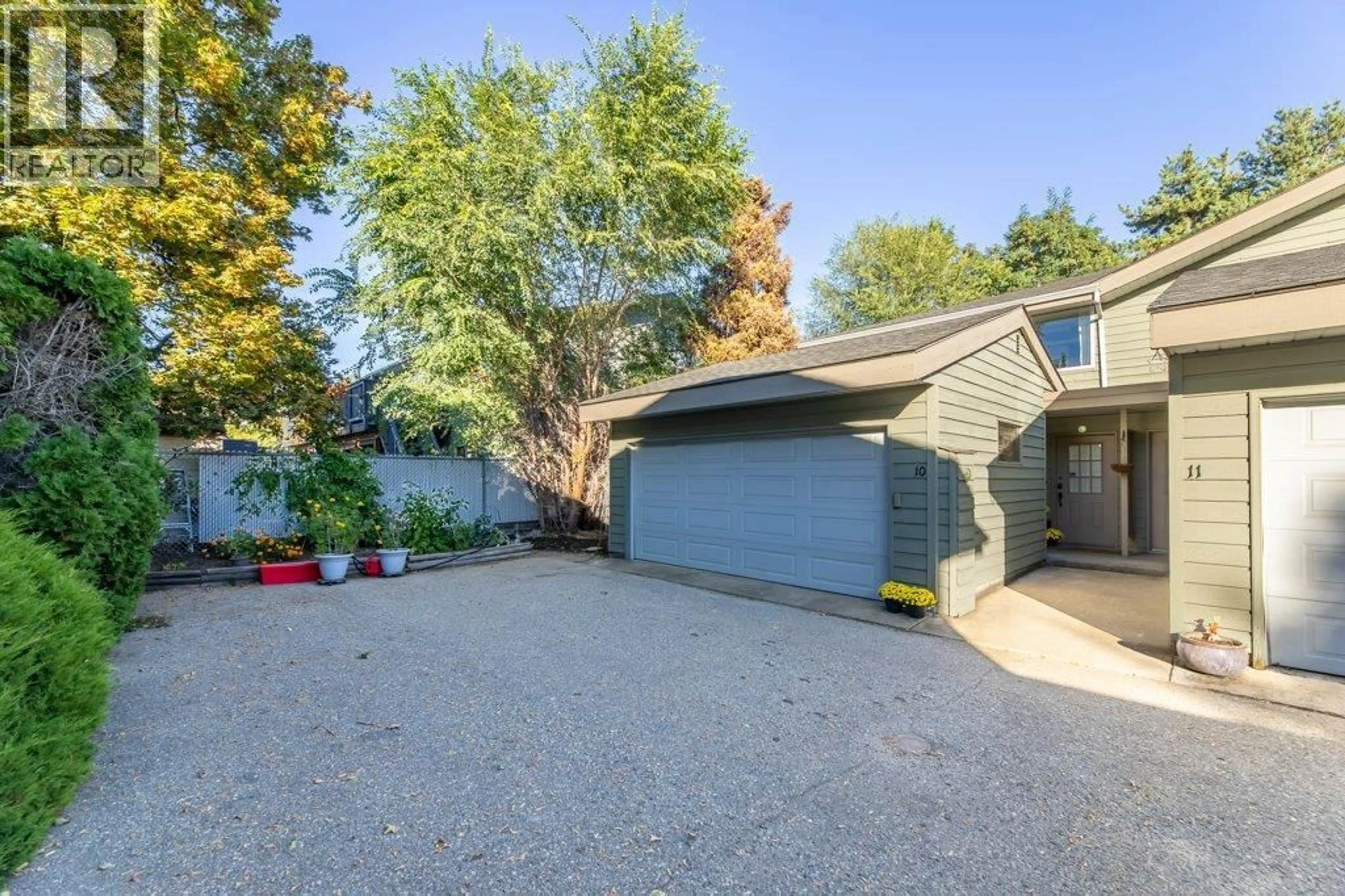 A pic from outside/outdoor area/front of a property/back of a property/a pic from drone, street for 10 - 1950 BURTCH ROAD, Kelowna British Columbia V1Y4B2