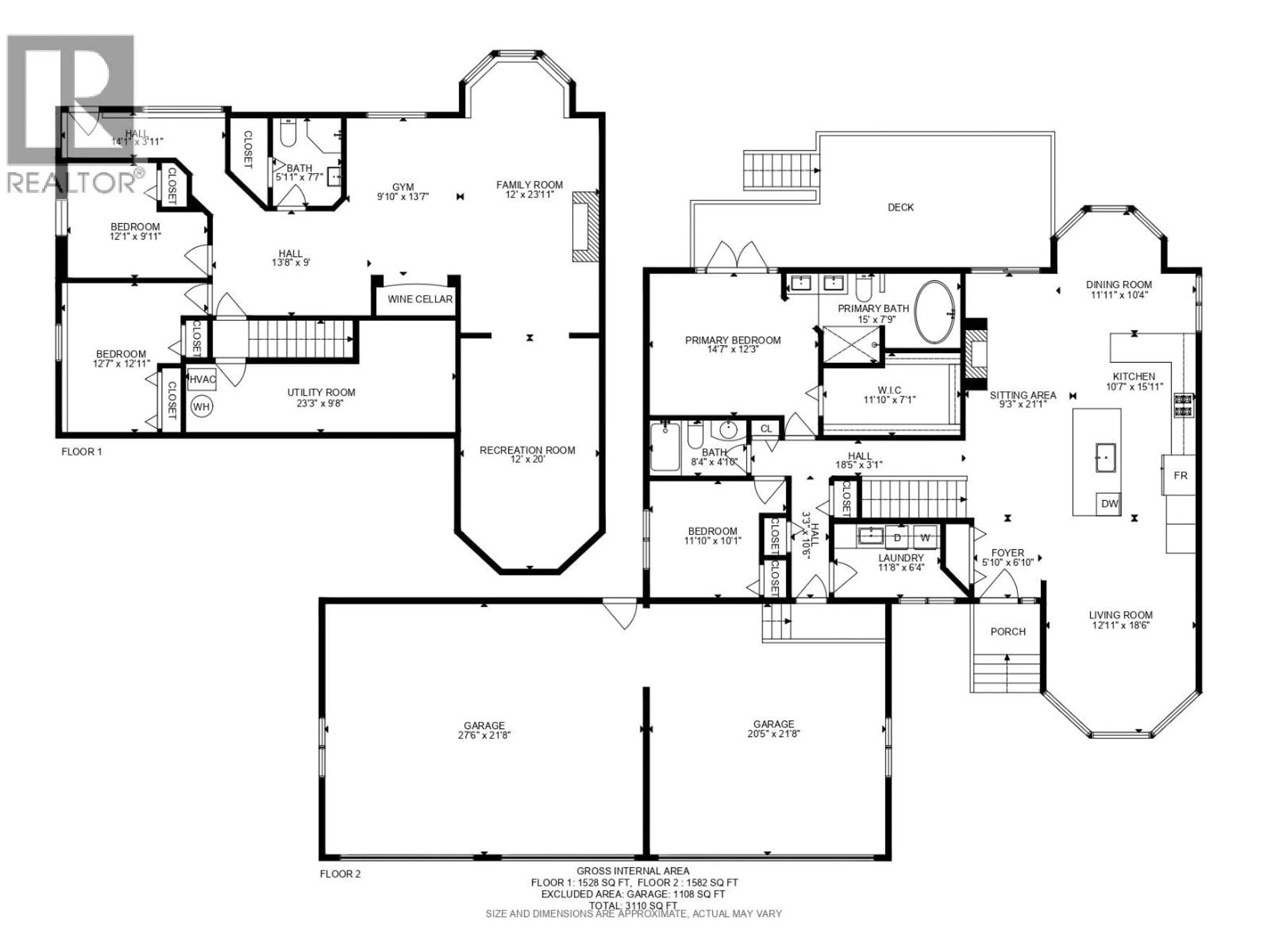 Floor plan for 4774 CAMMERAY DRIVE, Kamloops British Columbia V2H1N5