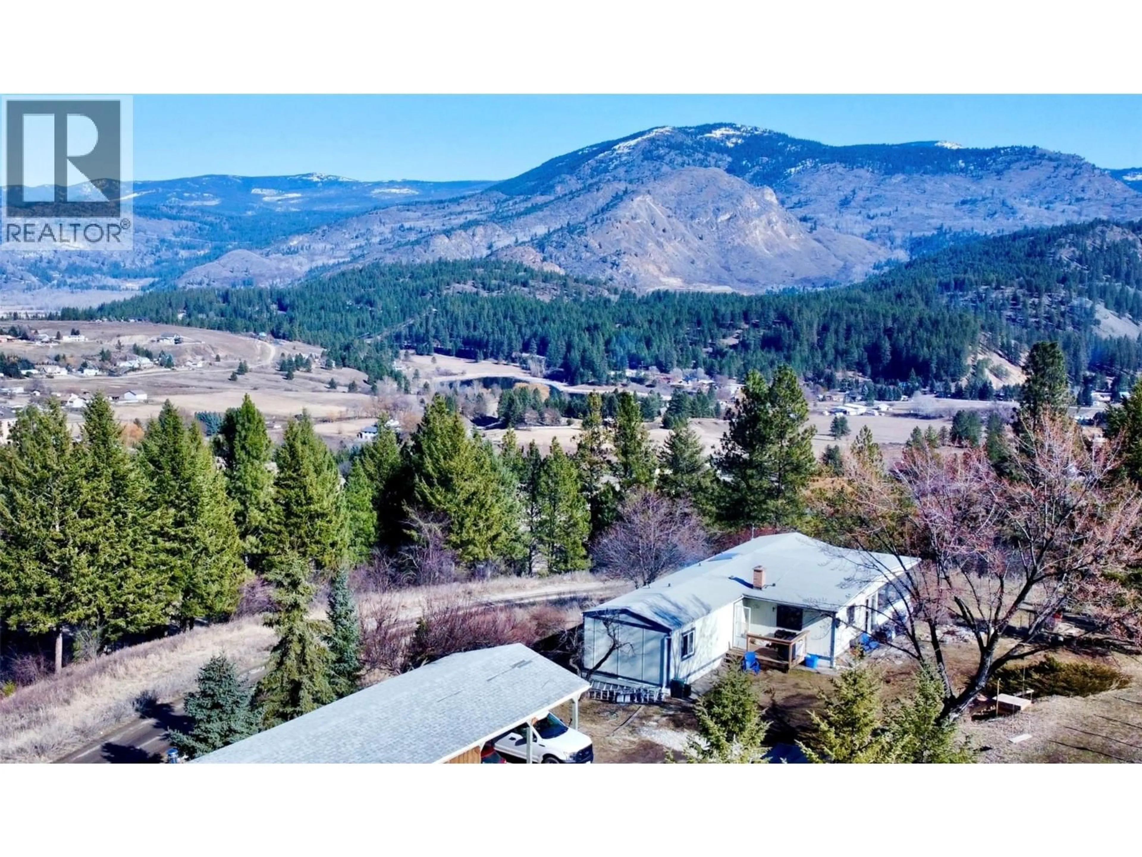 A pic from outside/outdoor area/front of a property/back of a property/a pic from drone, mountain view for 3775 HARDY MOUNTAIN ROAD, Grand Forks British Columbia V0H1H2