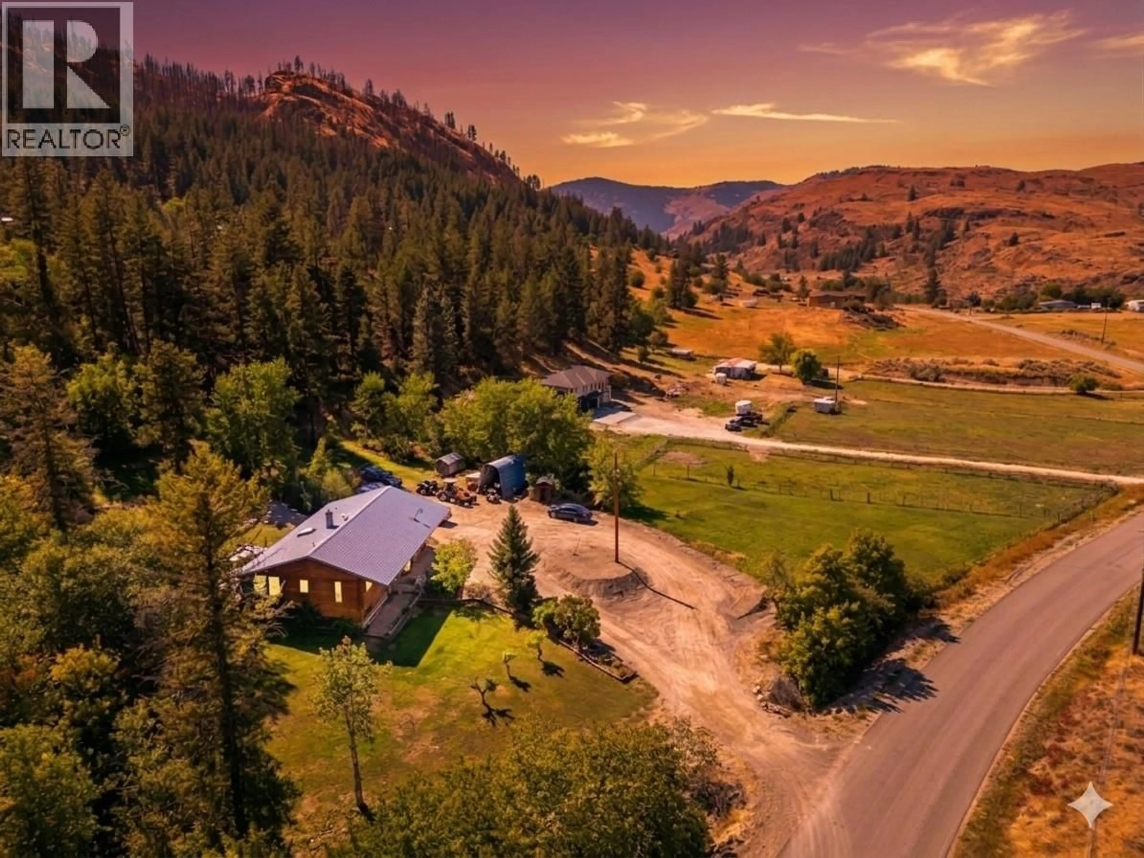 A pic from outside/outdoor area/front of a property/back of a property/a pic from drone, mountain view for 16339 OLD RICHTER PASS ROAD, Osoyoos British Columbia V0H1V5