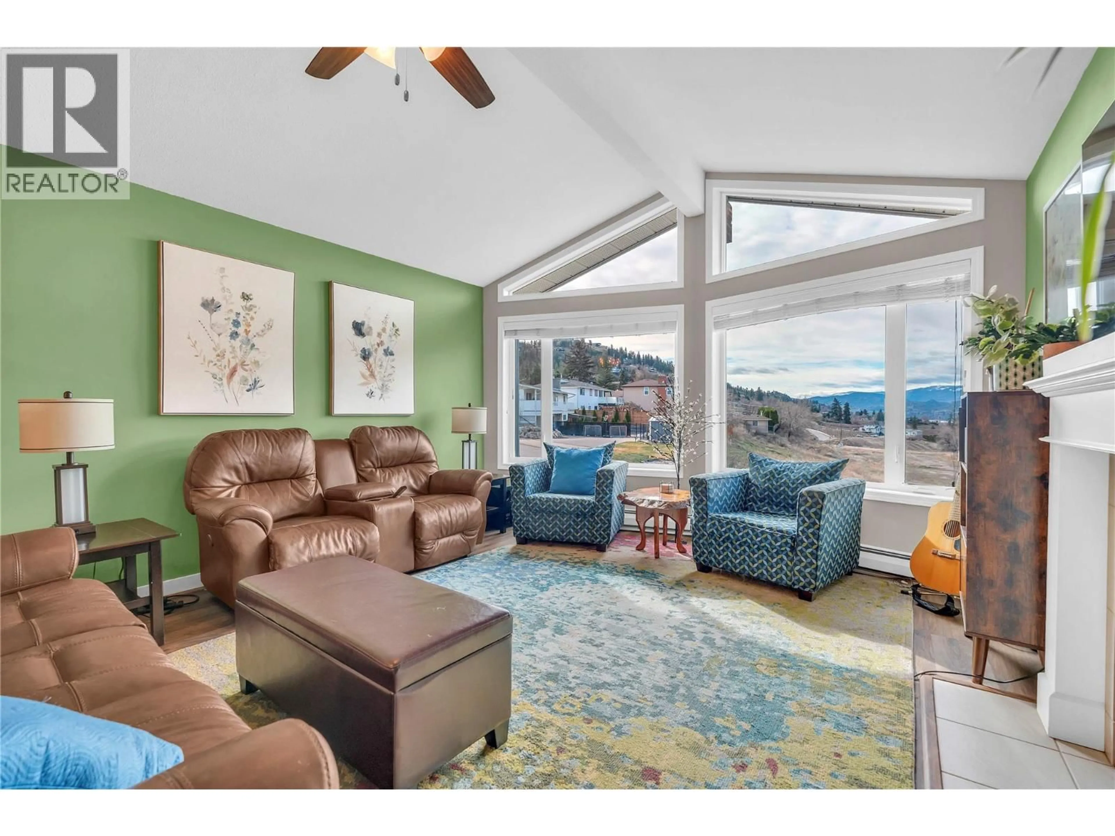 Living room with furniture, ceramic/tile floor for 192 DARTMOUTH PLACE, Penticton British Columbia V2A7S4