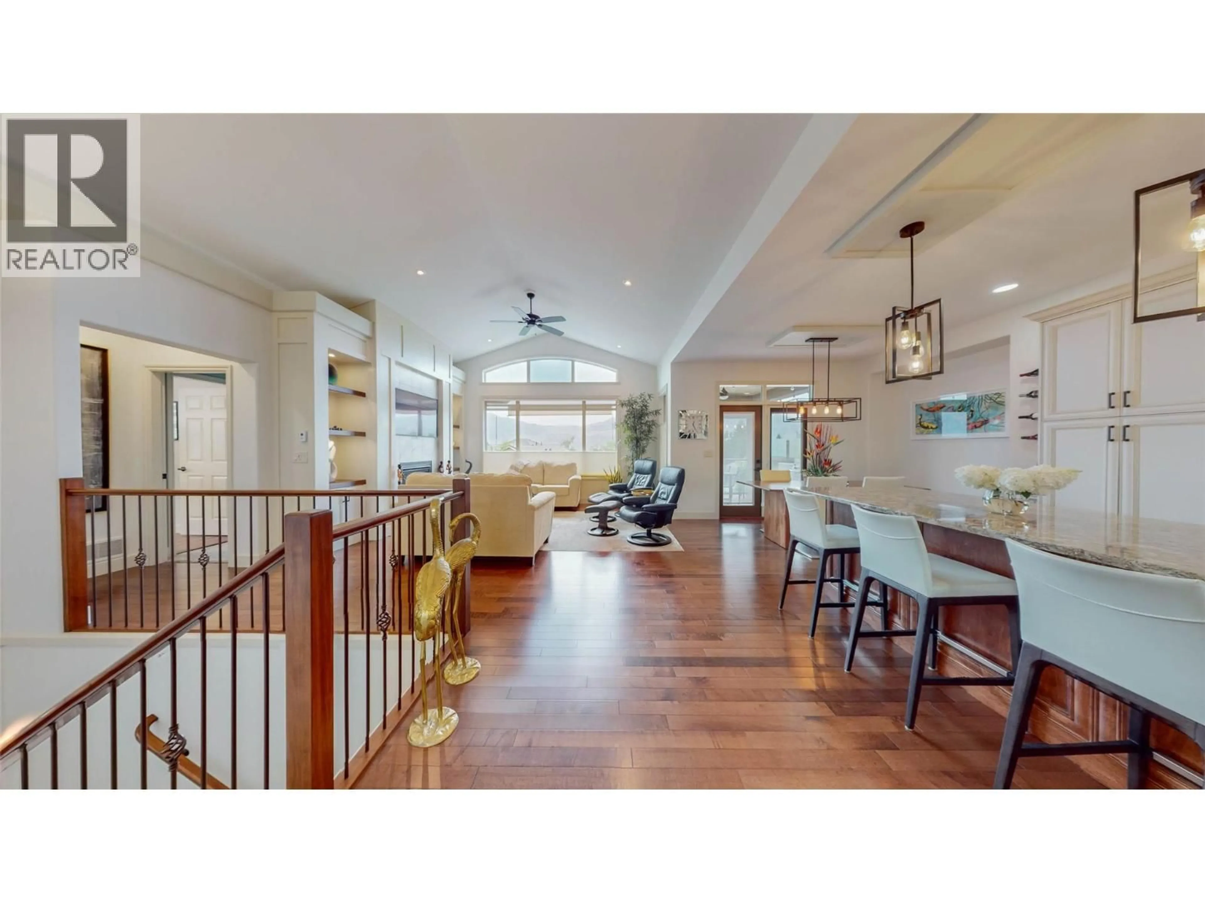 Open concept kitchen, wood/laminate floor for 4 - 4110 36TH AVENUE, Osoyoos British Columbia V0H1V6