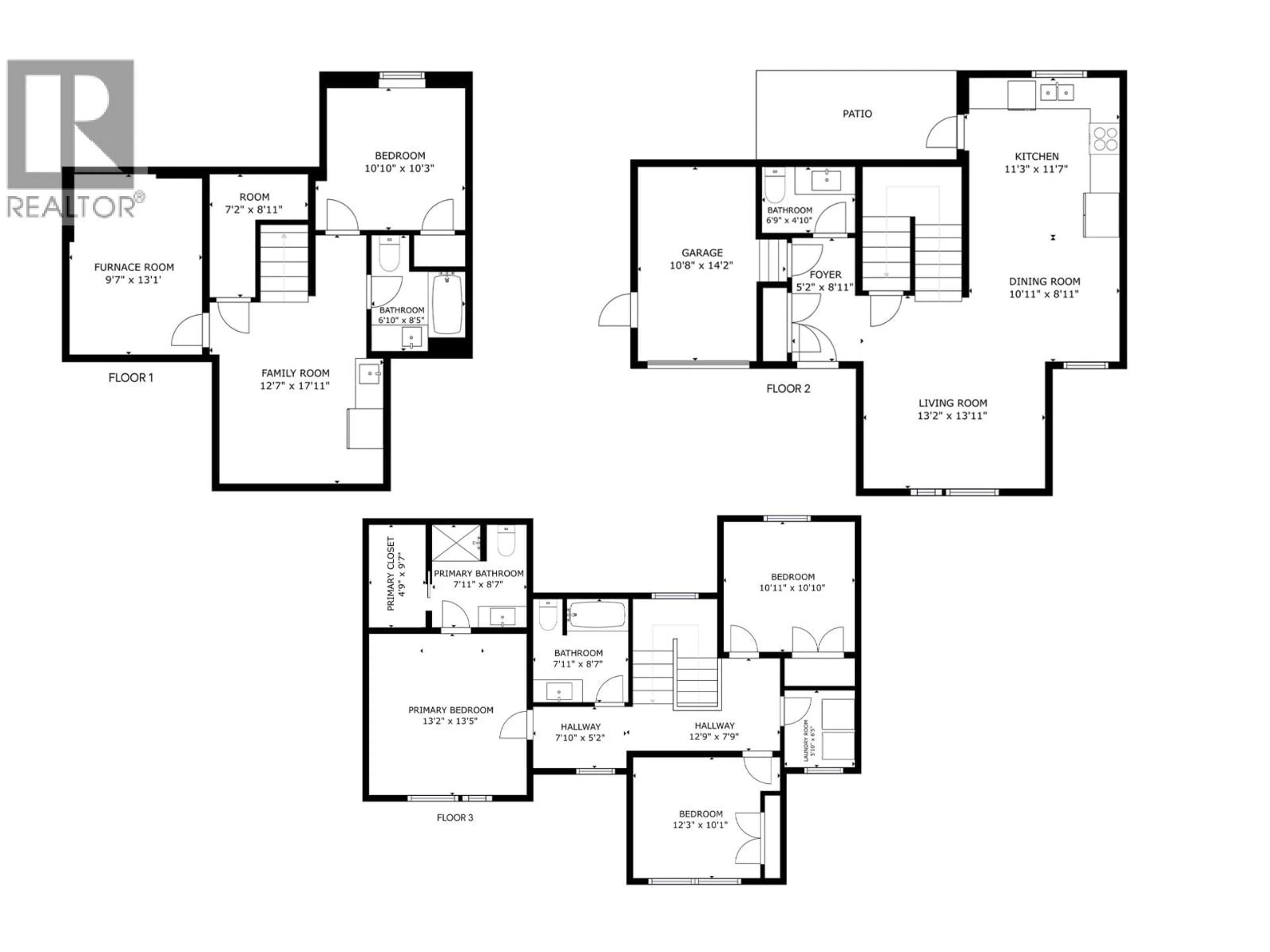Floor plan for 136 MUGFORD ROAD, Kelowna British Columbia V1X3B3