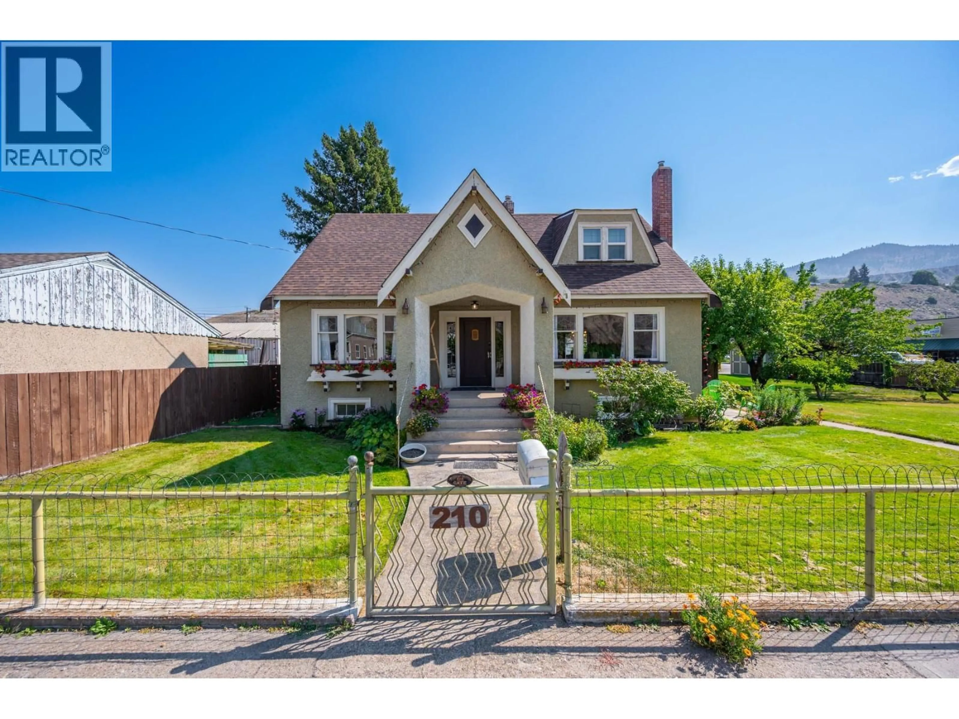 Home with brick exterior material, street for 210 BRINK STREET, Ashcroft British Columbia V0K1A0