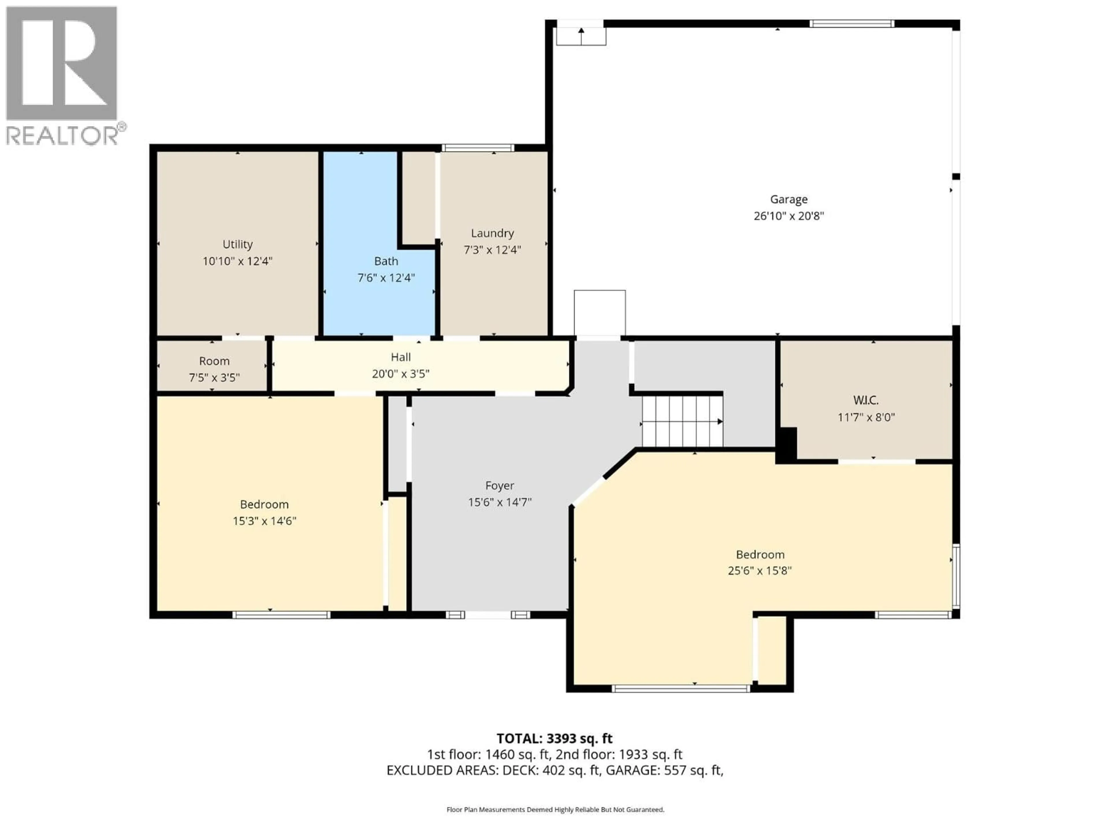 Floor plan for 4812 WESTRIDGE DRIVE, Kelowna British Columbia V1W3B5