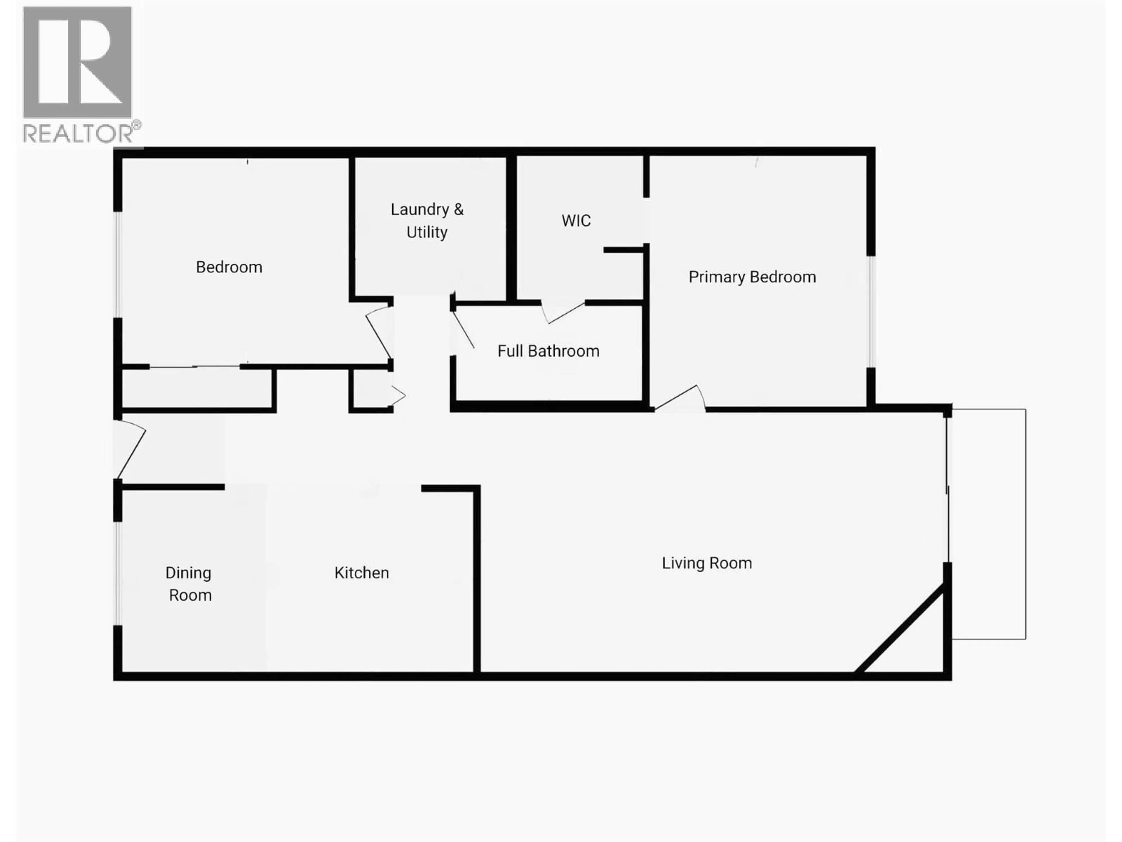 Floor plan for 107 - 290 MILLS ROAD, Kelowna British Columbia V1X4G8