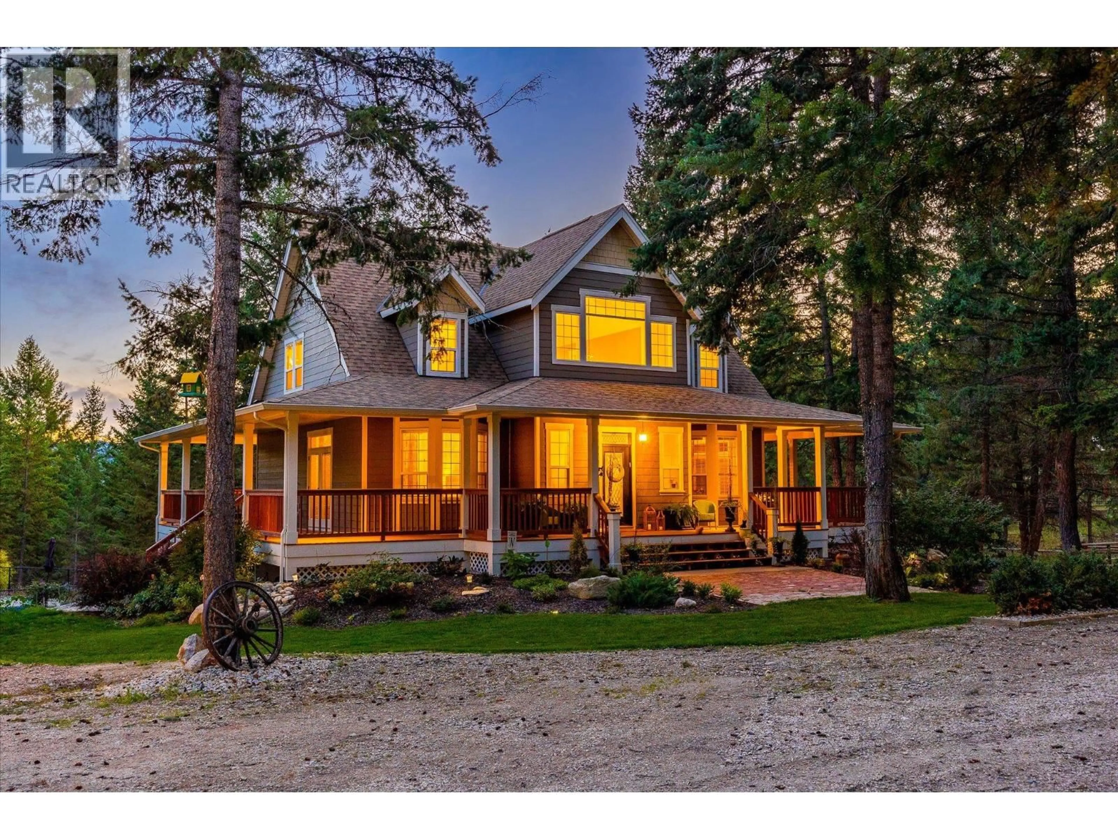 Home with vinyl exterior material, water/lake/river/ocean view for 192 LOUIE VIEW DRIVE, Lumby British Columbia V0E2G1