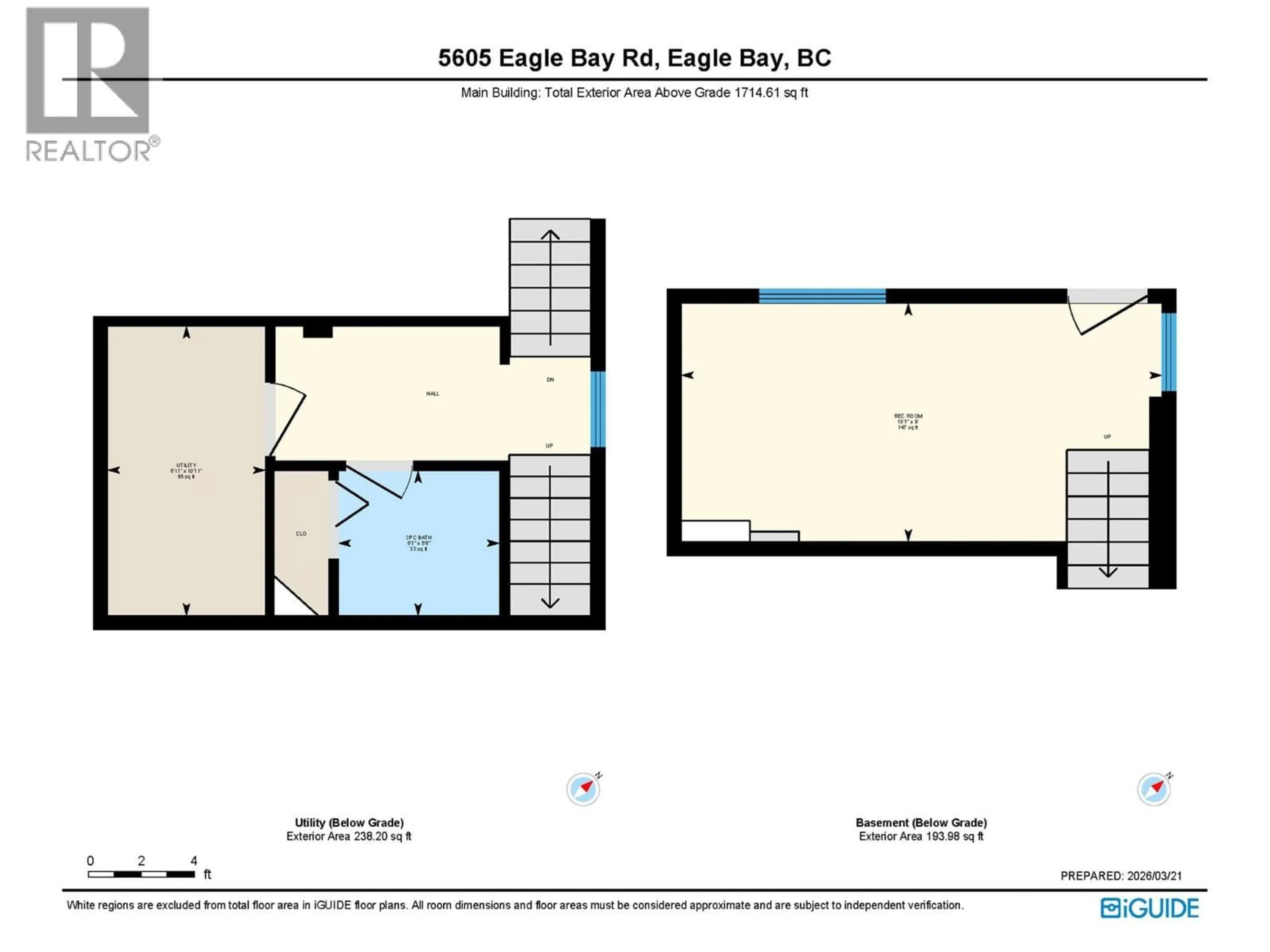 Floor plan for 5605 EAGLE BAY ROAD, Eagle Bay British Columbia V0E1T0